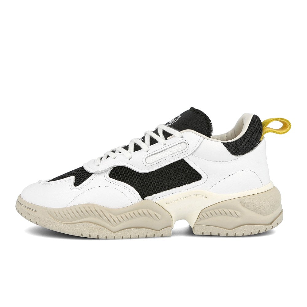 adidas supercourt rx Running White-Core Black-Spring Yellow Sneakers EG6867 | Overkill