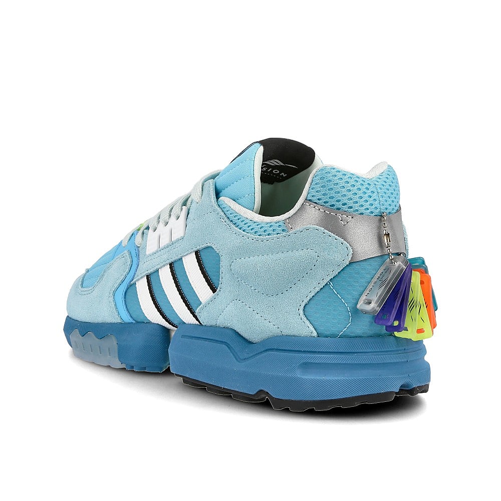 adidas zx torsion Light Aqua-Running White-Clear Aqua Sneakers Material | Overkill