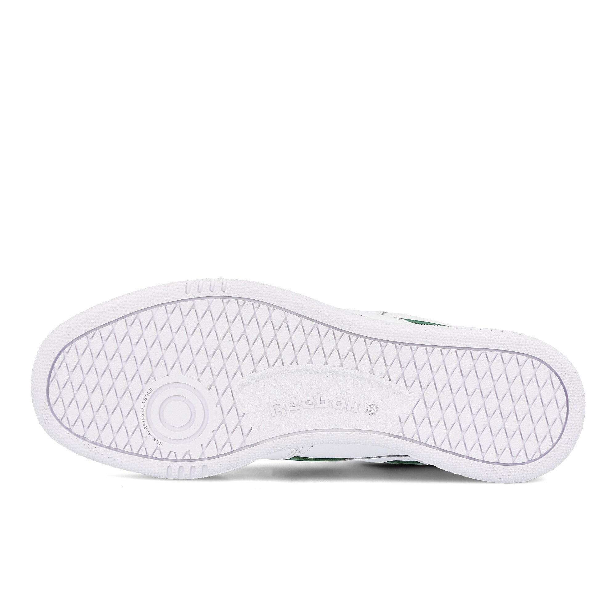 Reebok Club C Revenge MU White / Glen Green / None Low Top Sneakers Detail View 1 | Overkill