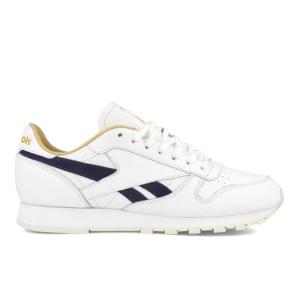 Reebok classic leather mu White-Purple Delirium-Paperwhite Low Top Sneakers Silhouette | Overkill