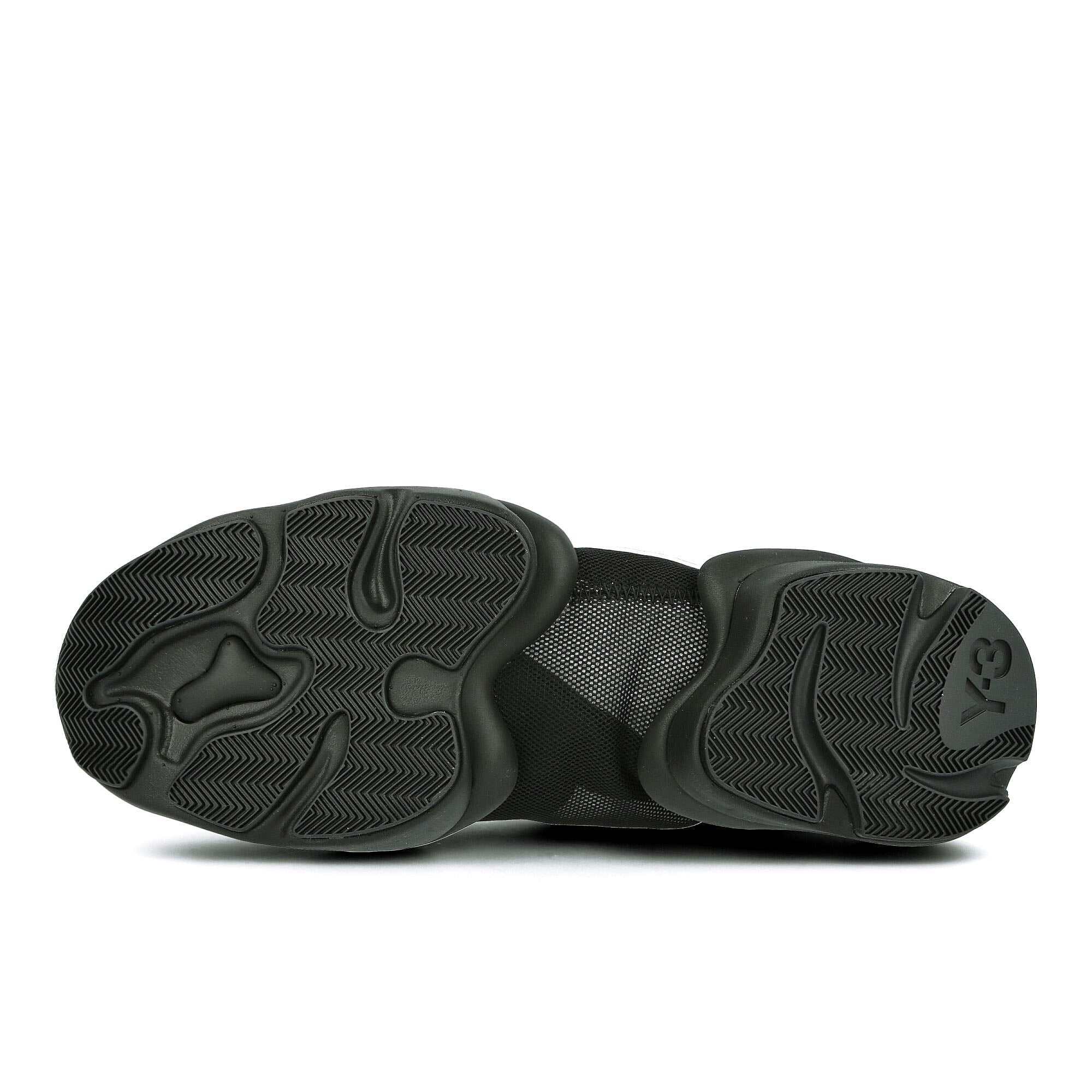 Y-3 ren Black-Chalk White-Black Sneakers Detail View 1 | Overkill