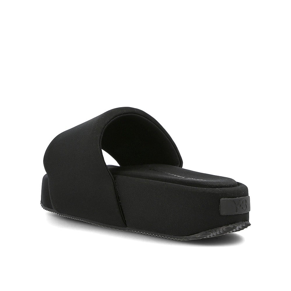 Y-3 slide Black-Black-Black Slides, Sandals & Slippers Material | Overkill