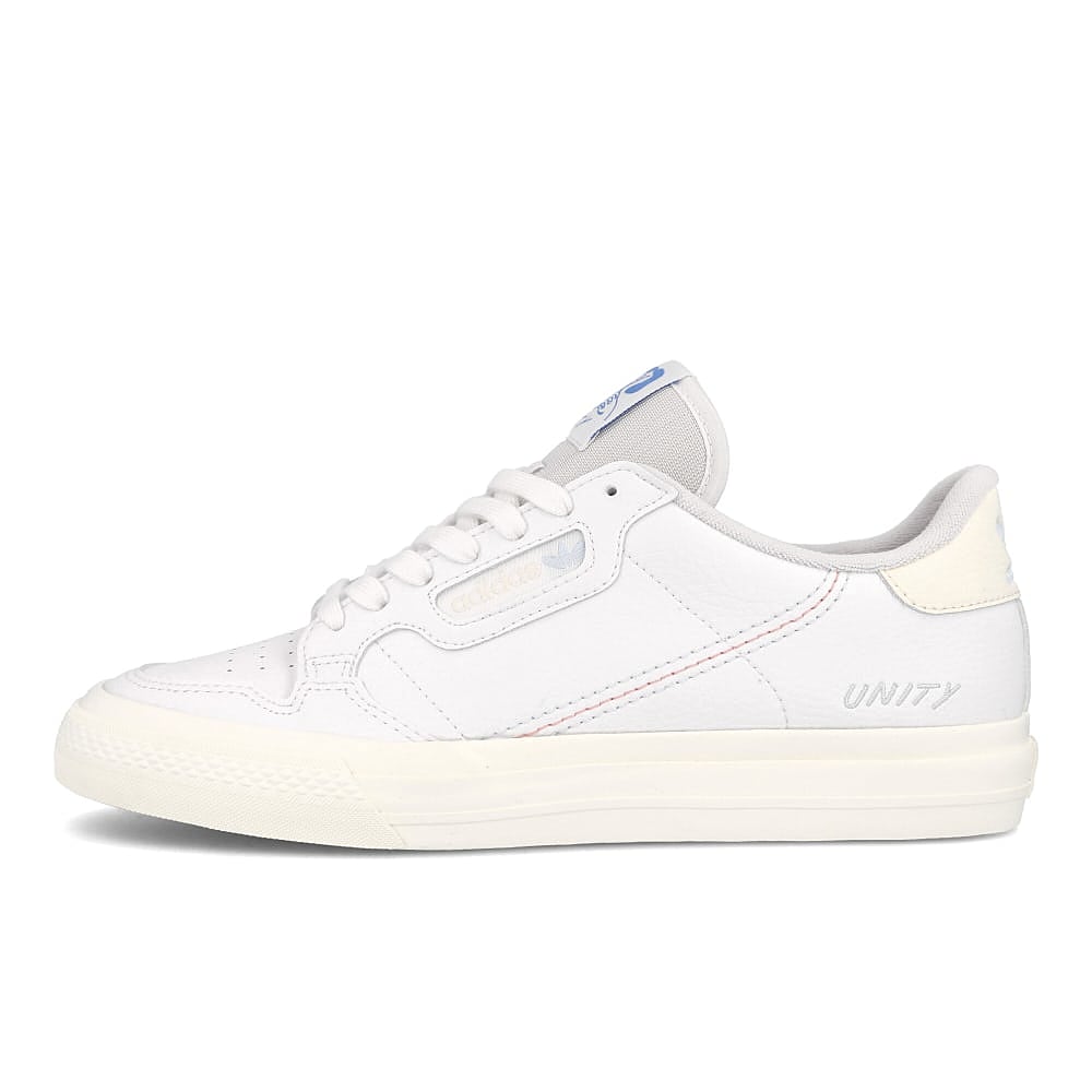 adidas Unity Press x adidas Continental Vulc Footwear White-Chalk White-Light Blue Sneakers EH1808 | Overkill
