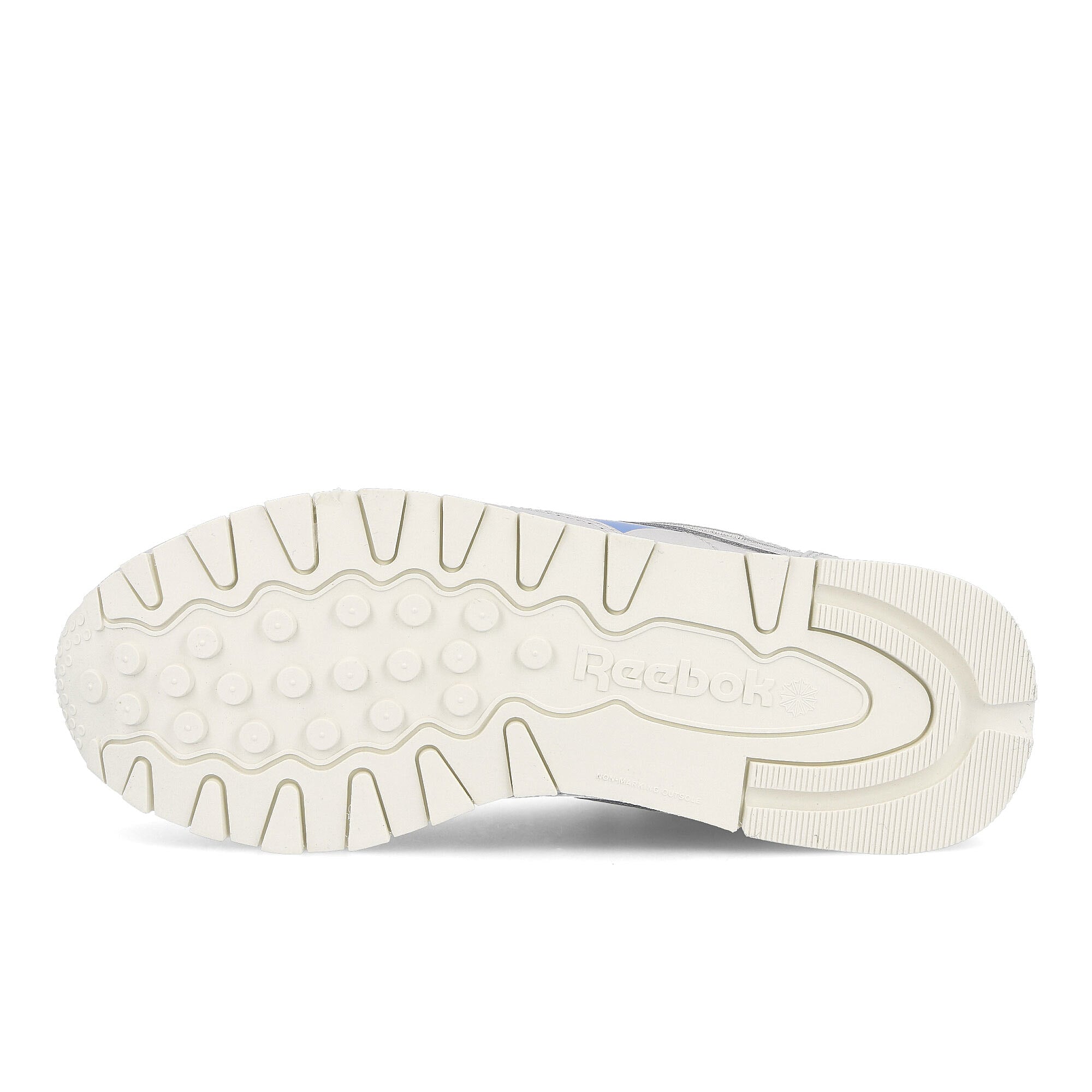 Reebok wmns classic leather Porcellan-Blue-Silver Metallic Sneakers Detail View 1 | Overkill