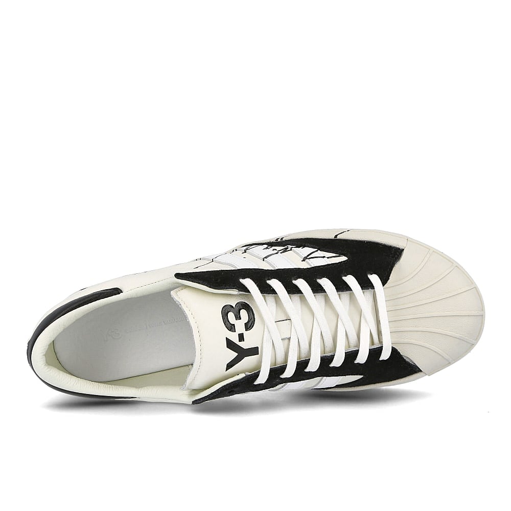 Y-3 yohji star Off White-Black-Ecru Sneakers Detailfoto | Overkill