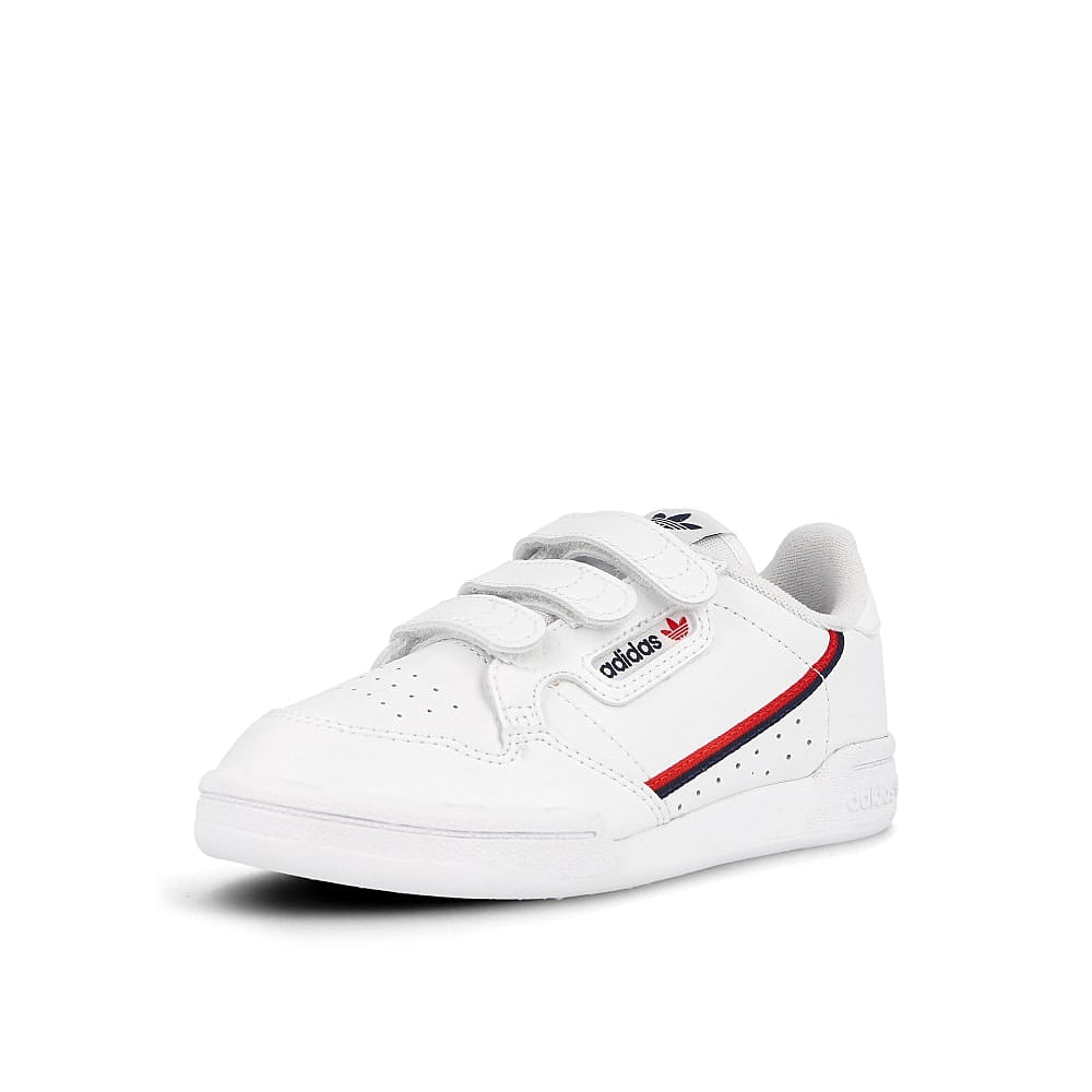 adidas continental 80 cf c Running White / Running White / Scarlet Detailfoto | Overkill