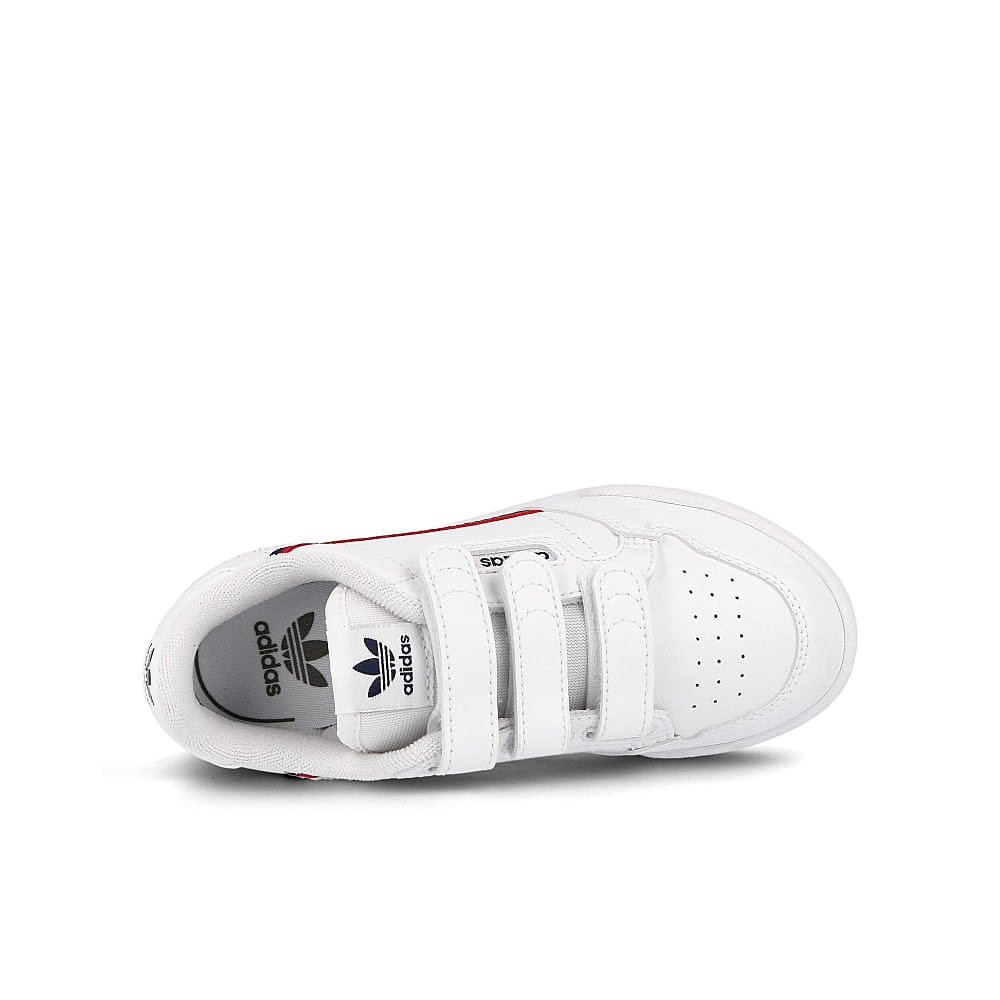 adidas continental 80 cf c Running White / Running White / Scarlet Detail view 1 | Overkill