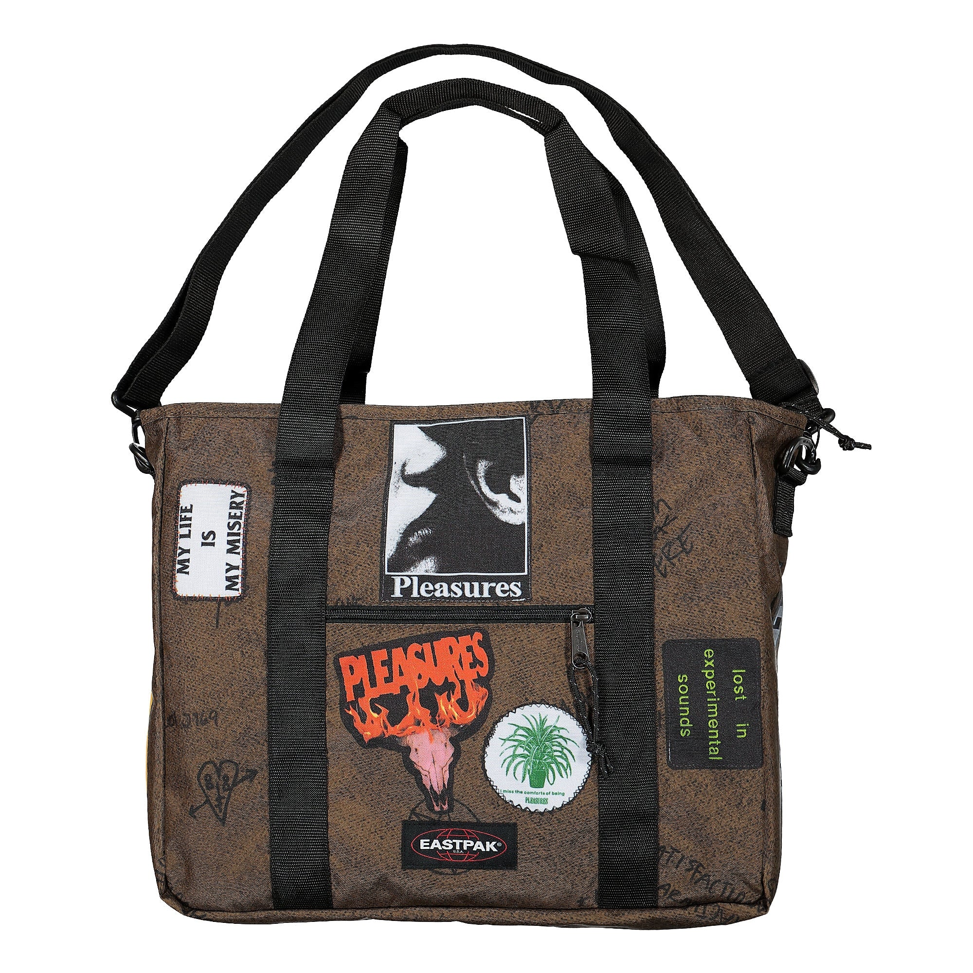 Eastpak Pleasures x Eastpak Kerr Khaki Tote Bags & Shoppers EK0A5BB1Q80 | Overkill