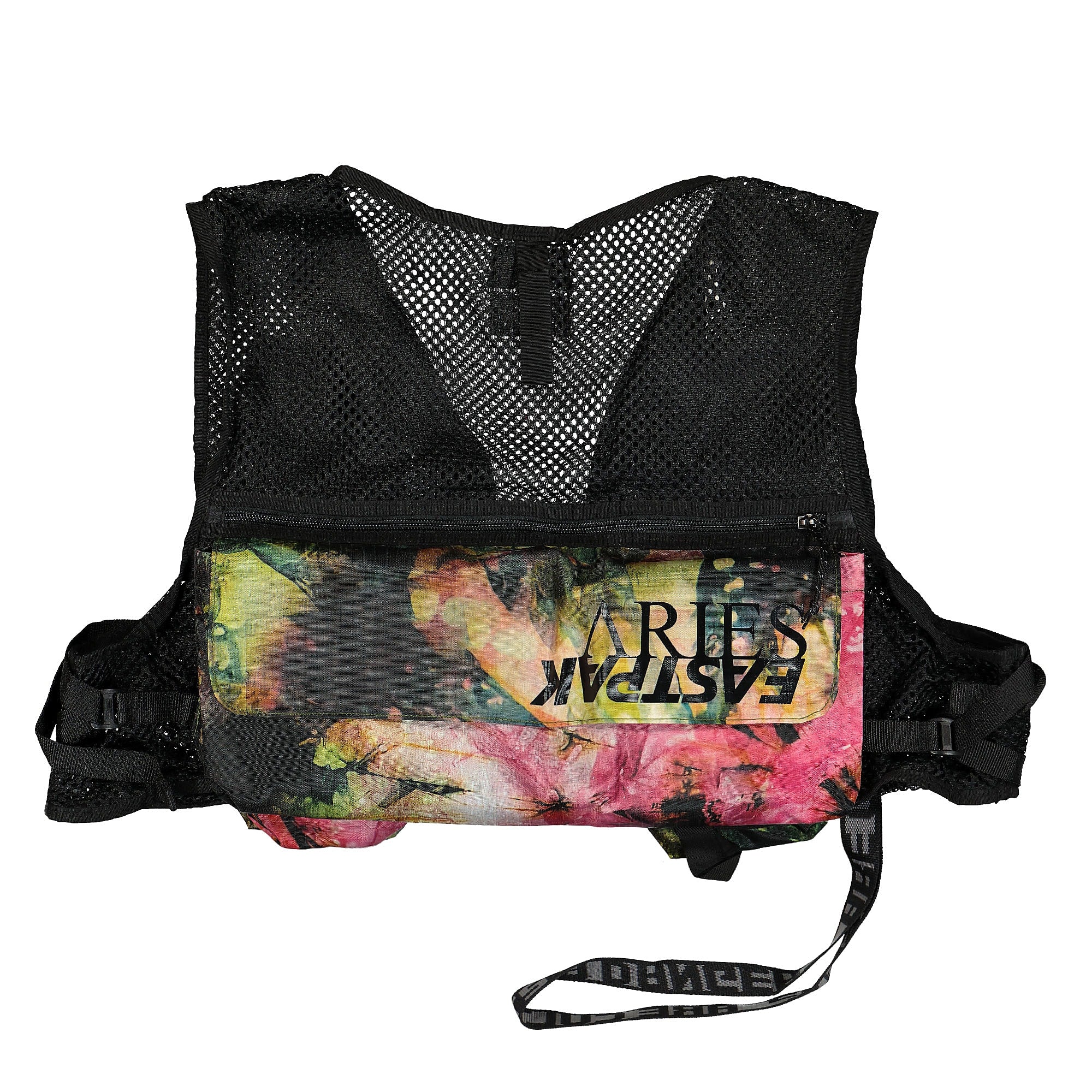Eastpak Aries Arise x Eastpak Vest Tie Dye Camo Print Vests Close-up | Overkill