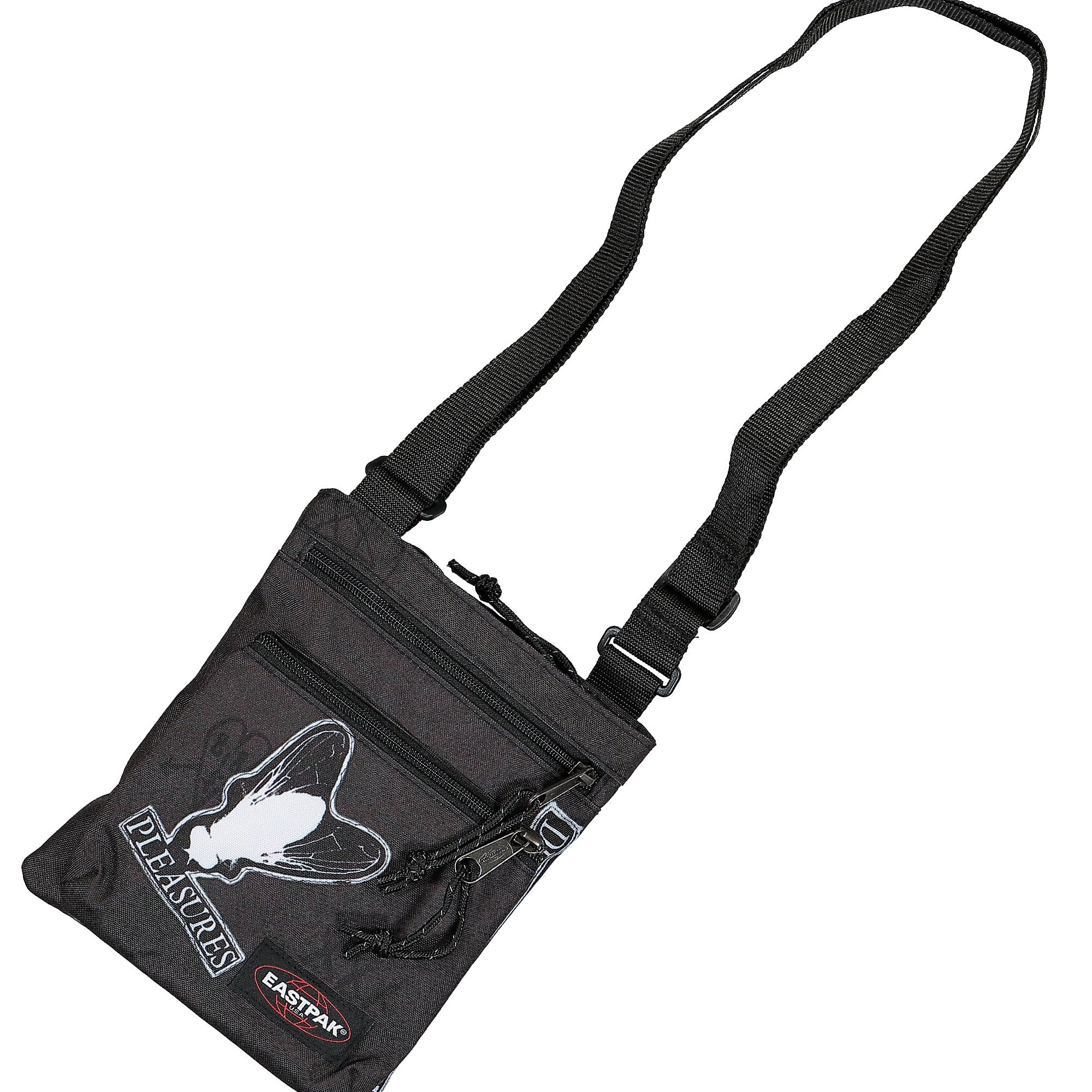 Eastpak Rusher Black Shoulder & Cross Body Bags Material | Overkill