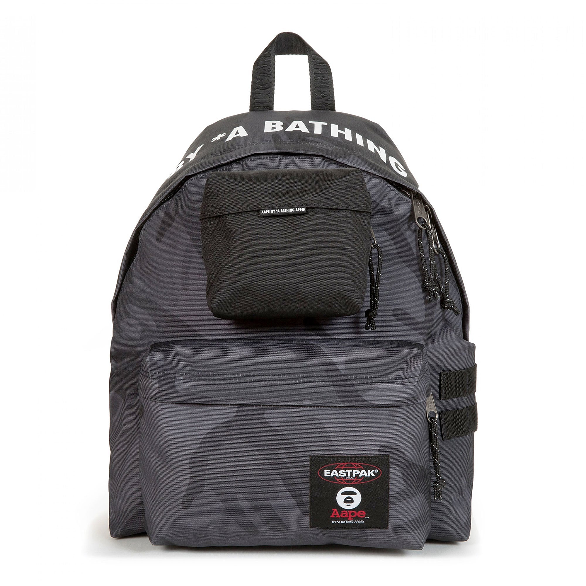 Eastpak Aape x Eastpak Padded Bag Black Camo Shoulder & Cross Body Bags EK10FB41 | Overkill