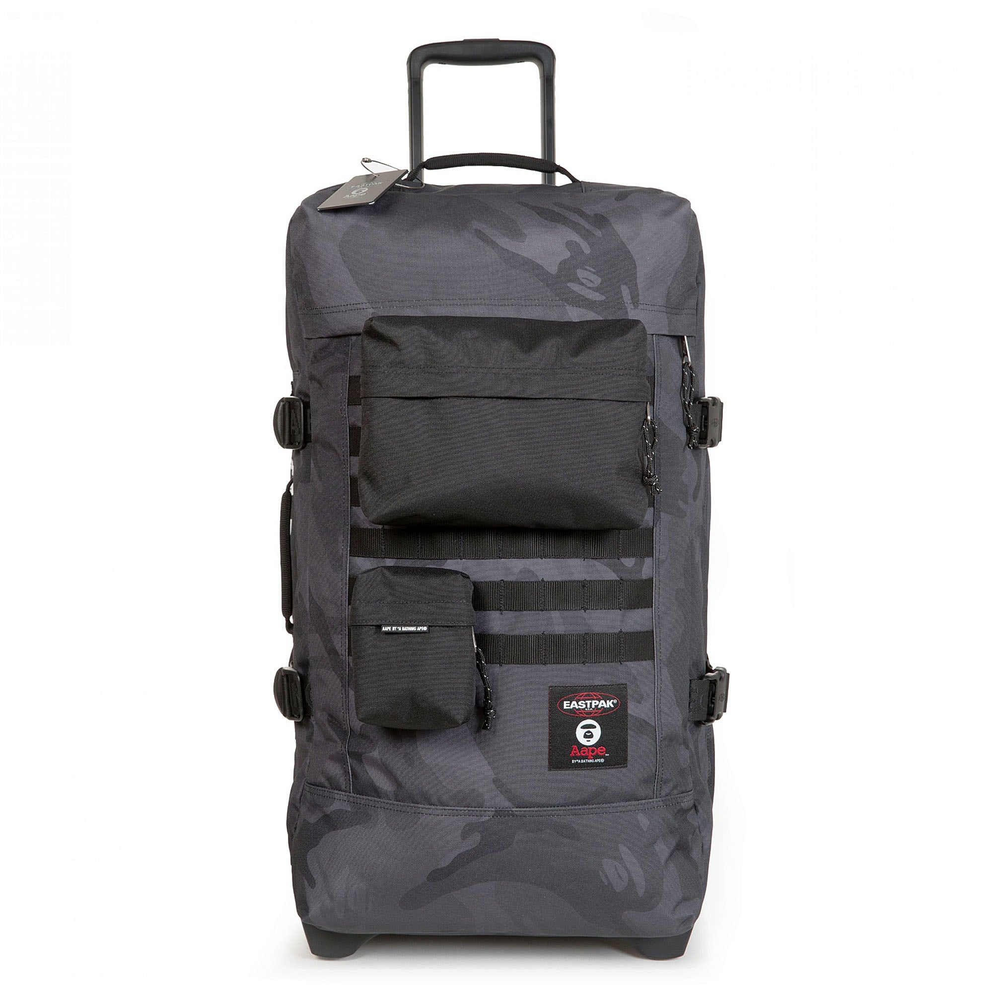 Eastpak Aape x Eastpak Tranverz M Bag Black Camo Duffle Bags EK12FB41 | Overkill