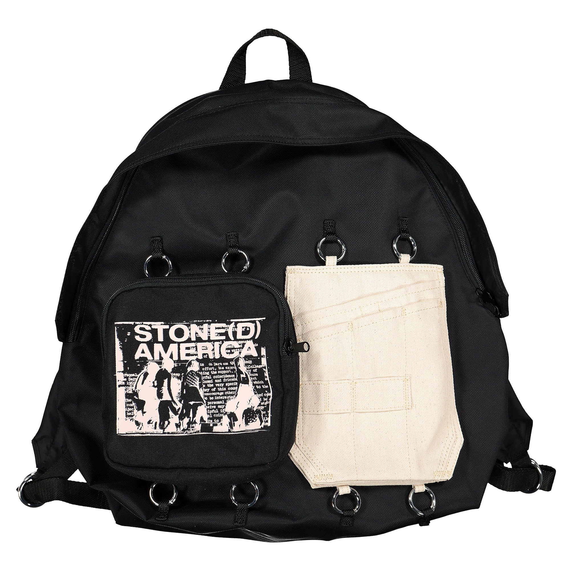 Eastpak Raf Simons x Eastpak Padded Double R Beige America Backpacks EK36FB89 | Overkill