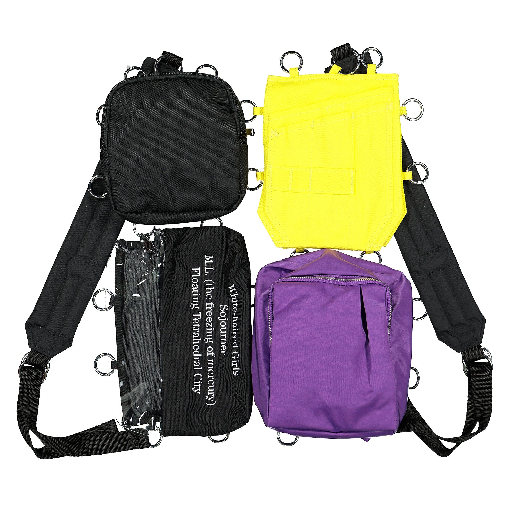 Eastpak Raf Simons x Eastpak Pocketbag Loop Quote Duffle Bags EK39FB93 | Overkill