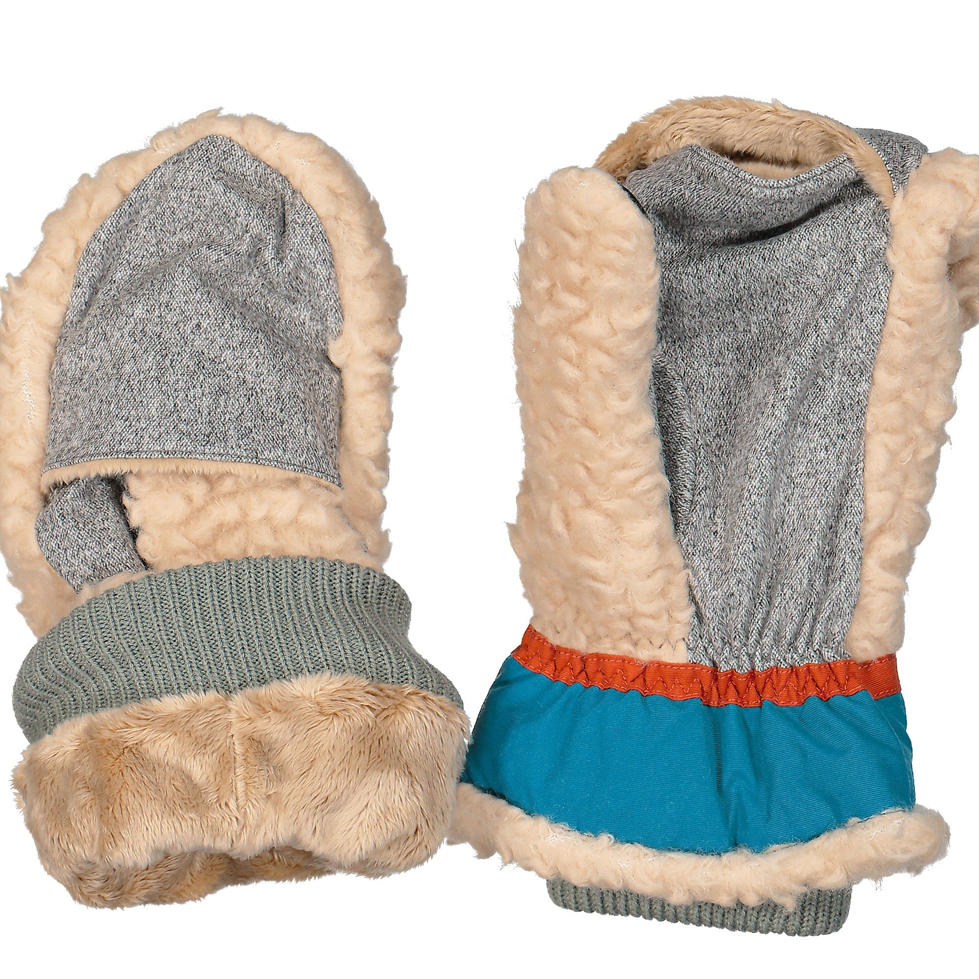 Elmer by Swany Miyo Gloves Beige / Blue Gloves Close-up | Overkill