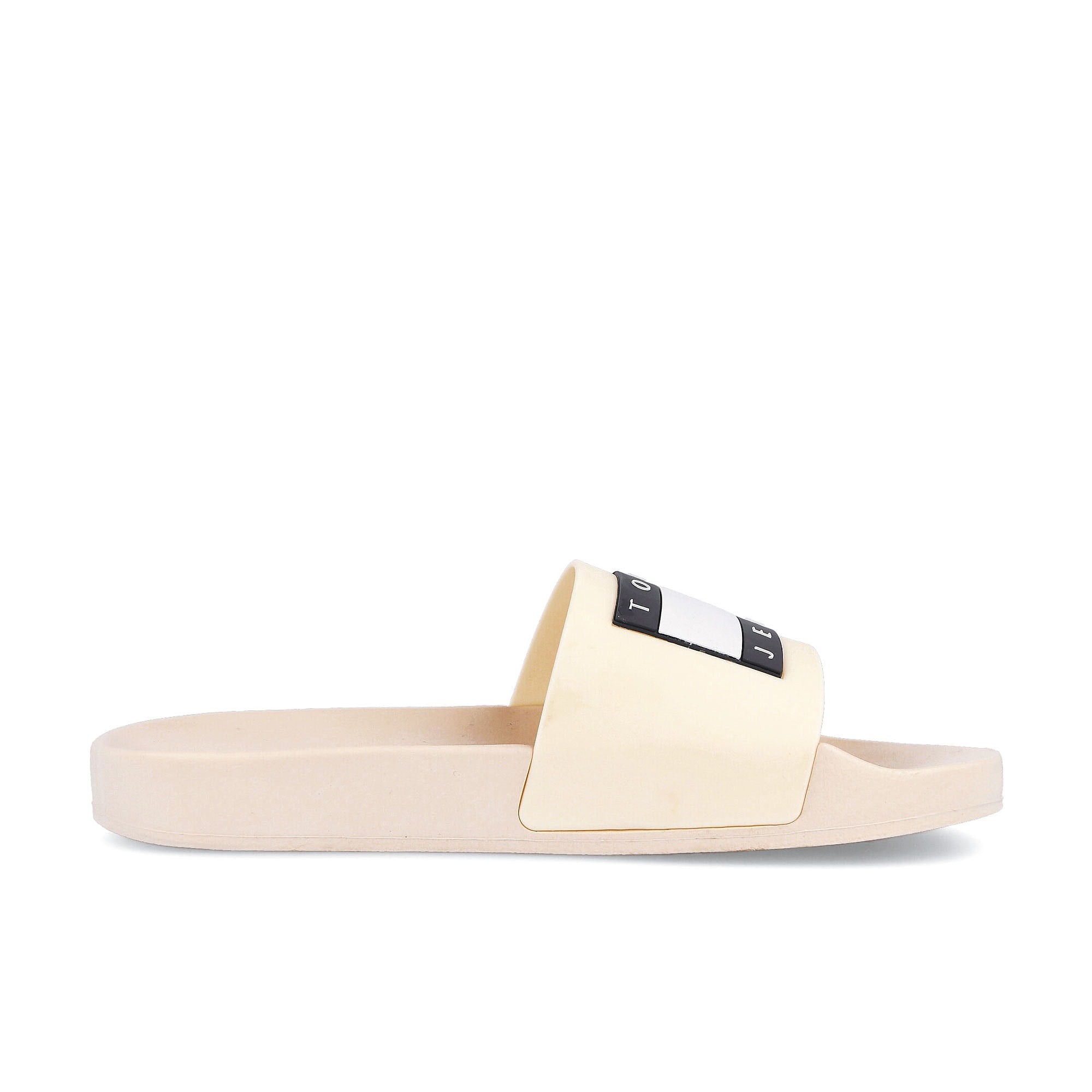 Tommy Jeans Flag Pool Slide Savannah Sand Material | Overkill