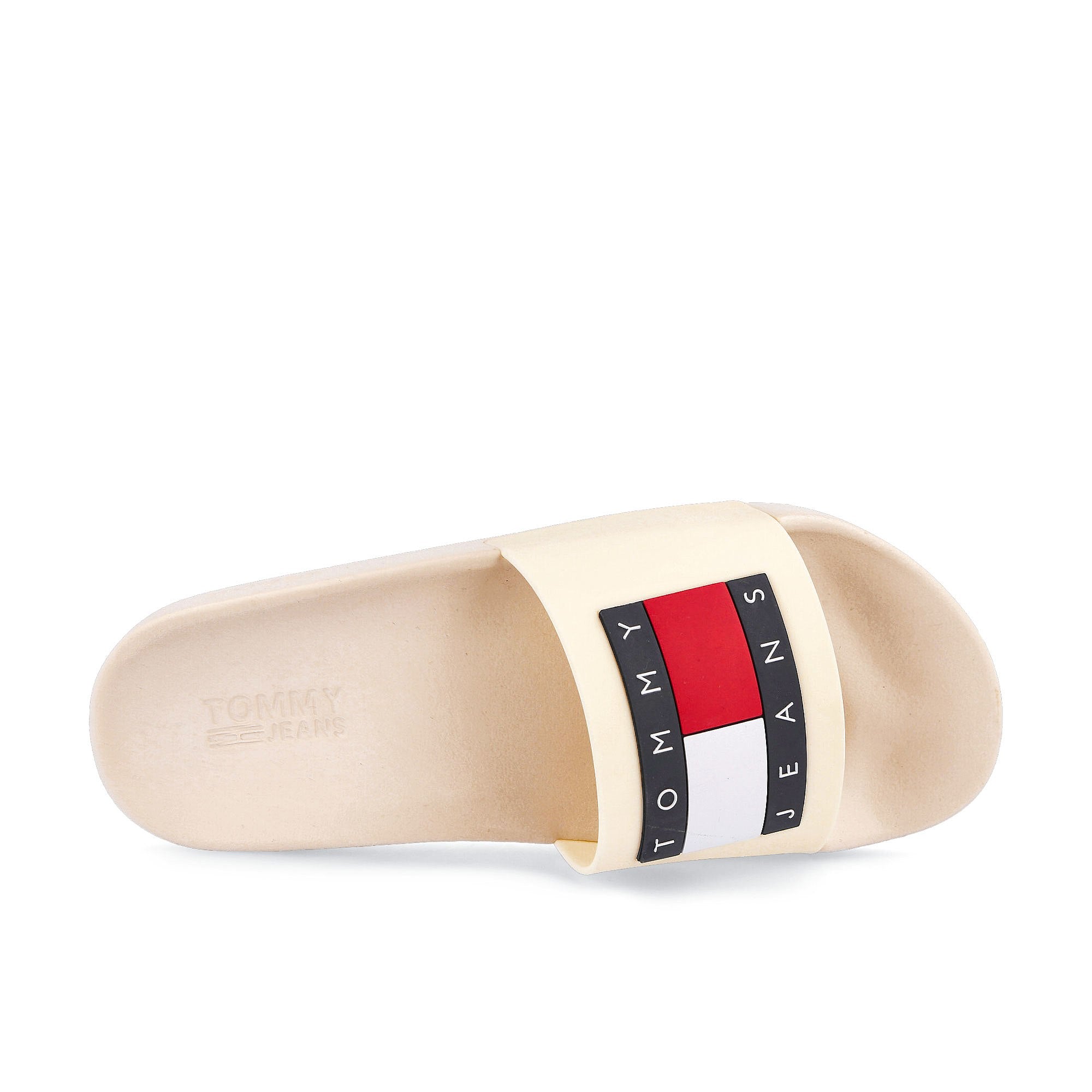 Tommy Jeans Flag Pool Slide Savannah Sand Detail view 1 | Overkill