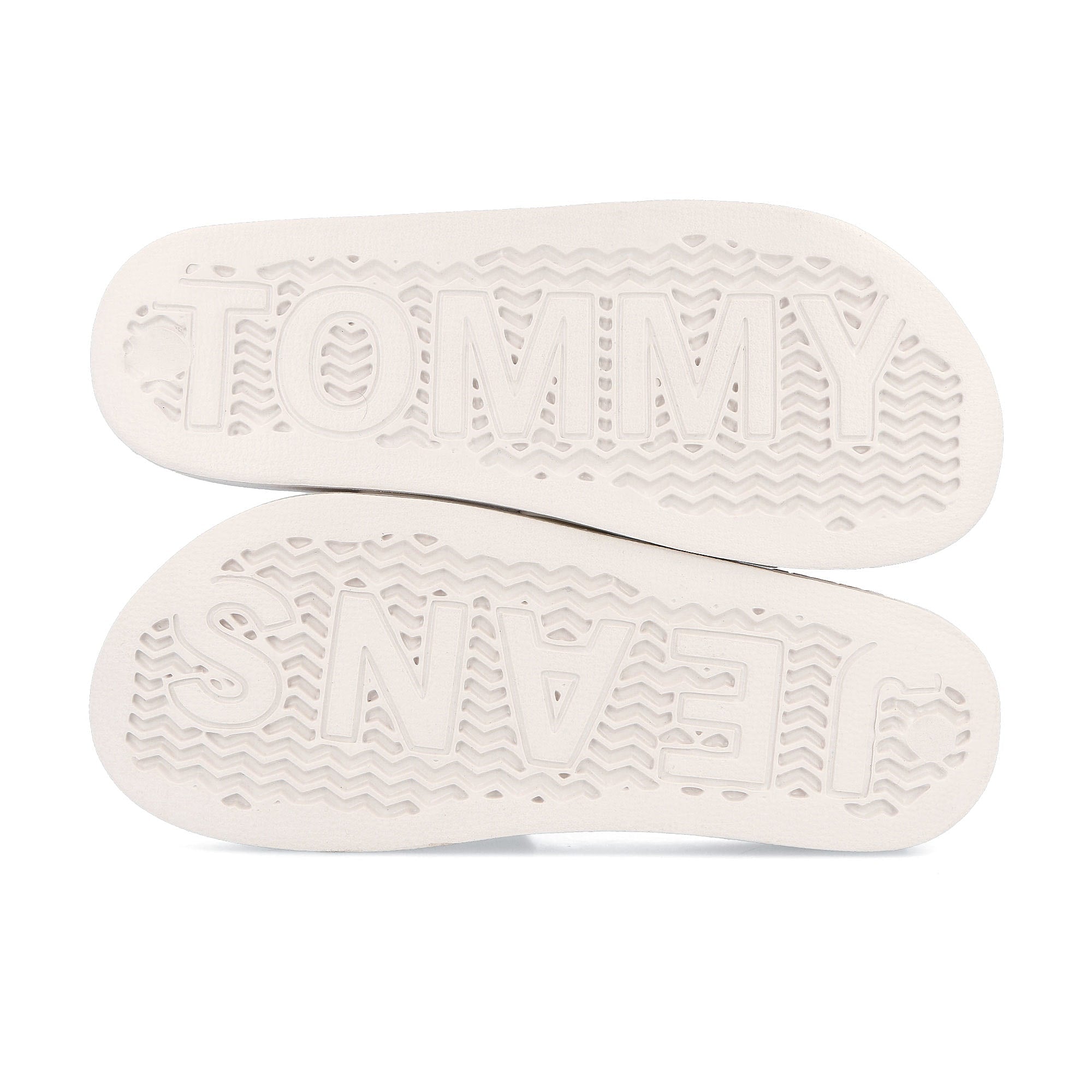 Tommy Jeans Flag Pool Slide Ecru Detail view 2 | Overkill