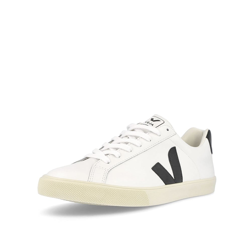 Veja esplar logo leather Extra White / Black Detailfoto | Overkill