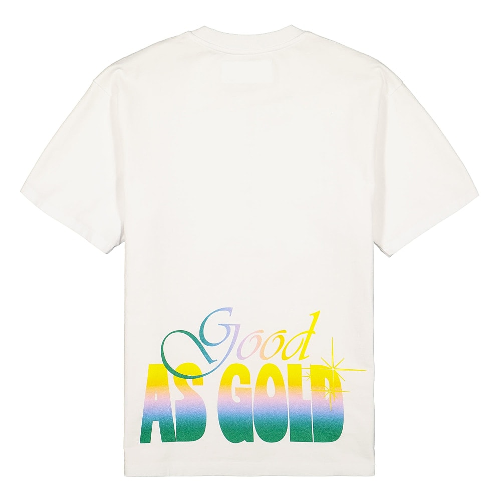 Reception Shortsleeve Good as Gold Tee White Shorts Material | Overkill