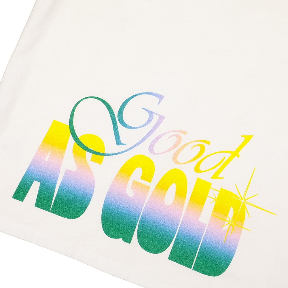 Reception Shortsleeve Good as Gold Tee White Shorts Detailfoto | Overkill