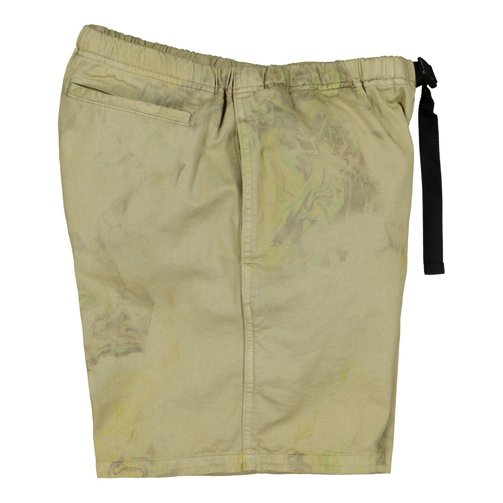 John Elliott mountain shorts Carnival / Sage Shorts Close-up | Overkill