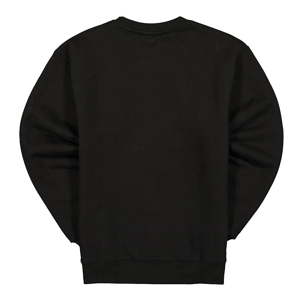 Chinatown Market Glass Smiley Crewneck Black Sweatshirts Material | Overkill