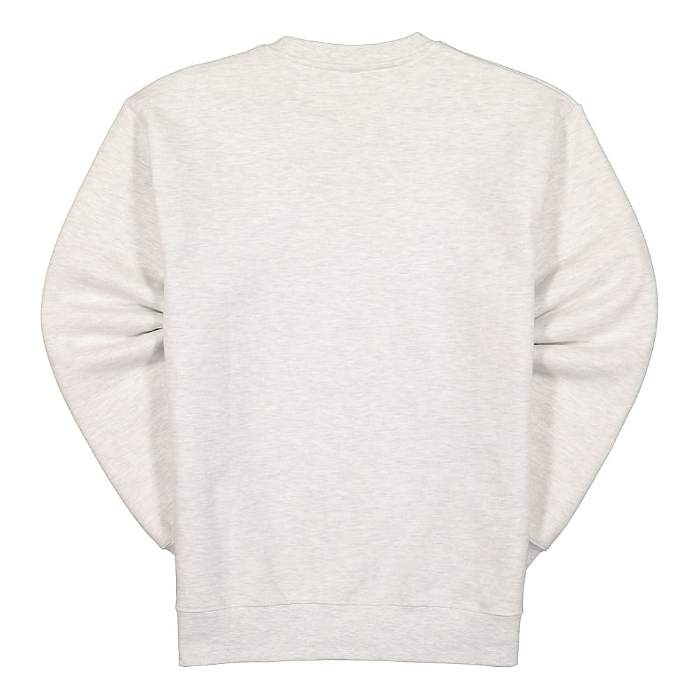 Chinatown Market Glass Smiley Crewneck Grey Sweatshirts Material | Overkill