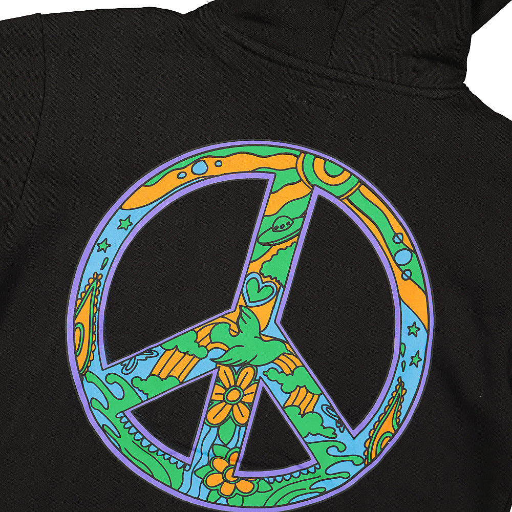 Chinatown Market Hippie Hoodie Black Hoodies Detail view 1 | Overkill