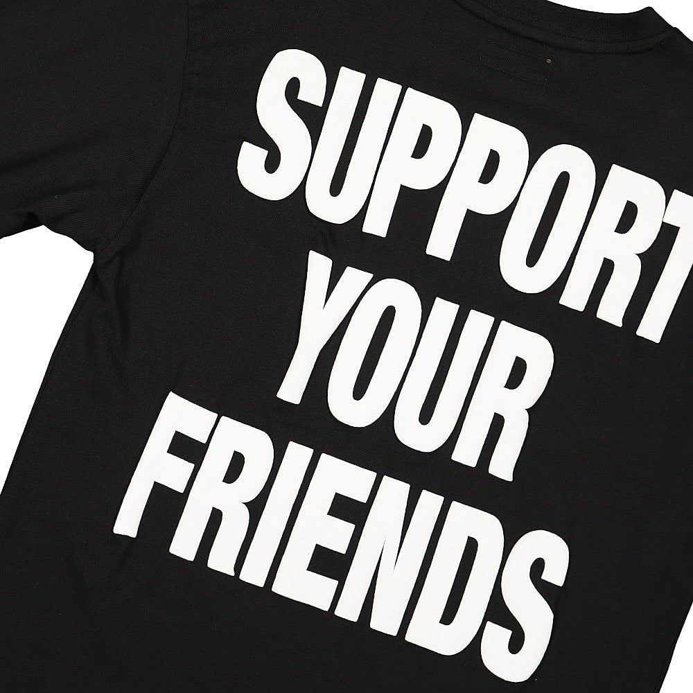 Chinatown Market Friends LS Tee Black Longsleeves Detailfoto | Overkill