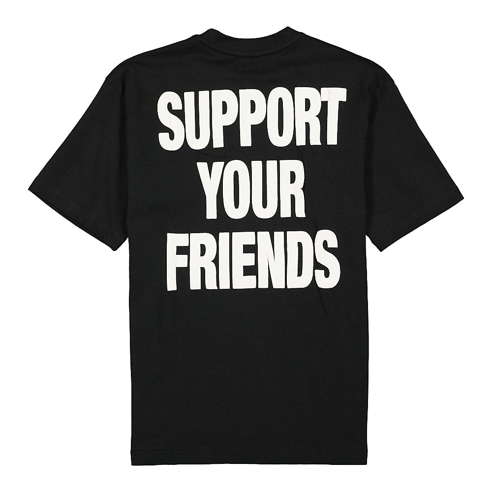 Market Friends Tee Black T-Shirts Material | Overkill
