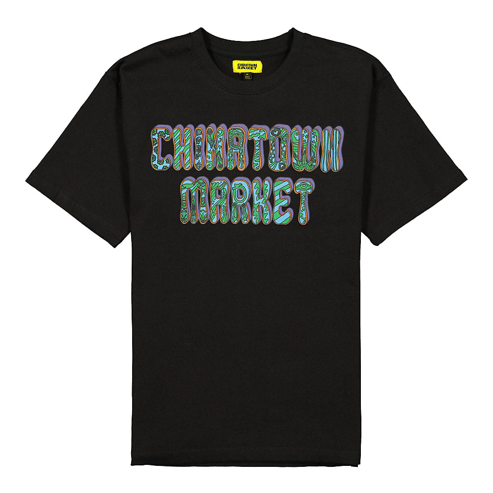 Chinatown Market Hippie Tee Black T-Shirts F20-1990012 / 0001 | Overkill
