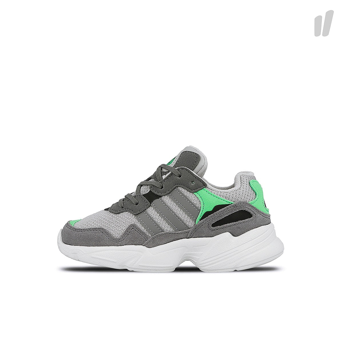 adidas yung-96 c Grey Two / Grey Three / Shock Pink Sneakers F34280 | Overkill
