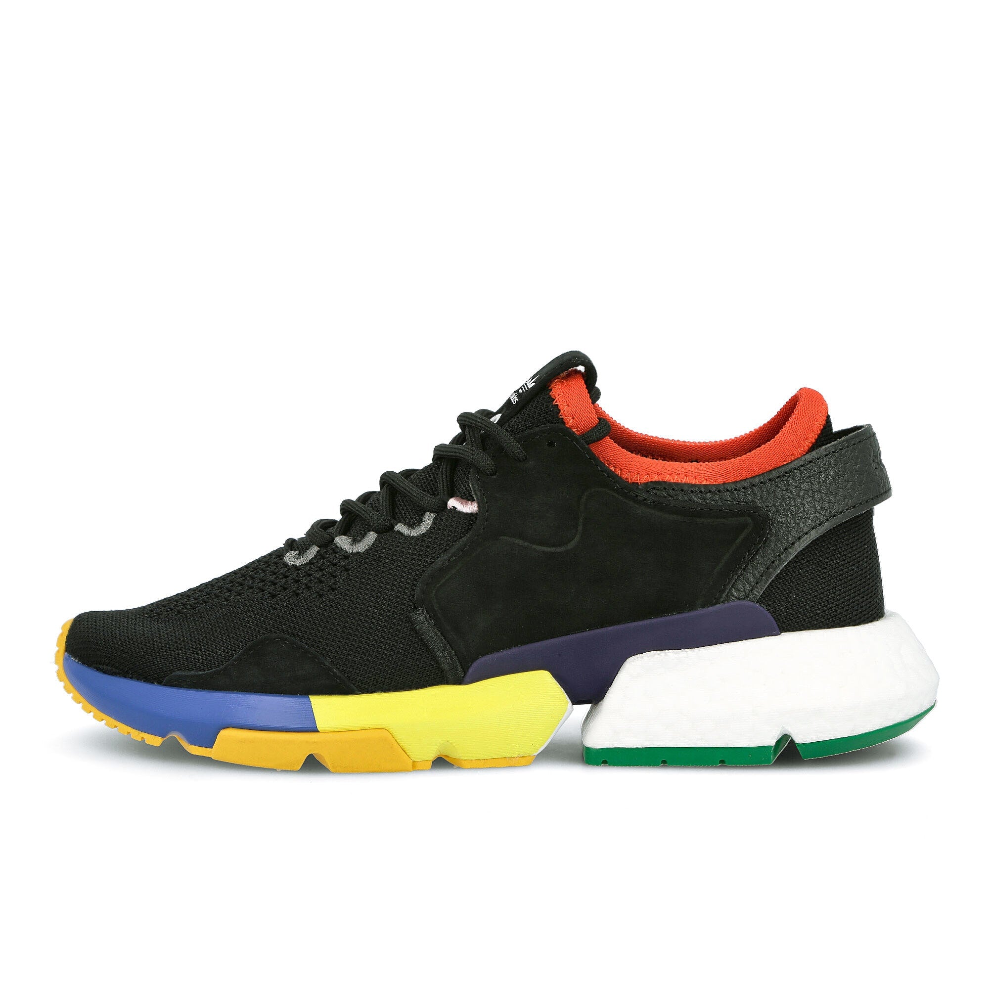 adidas Social Status x adidas Consortium P.O.D. Core Black-Blue-Yellow Sneakers F34324 | Overkill