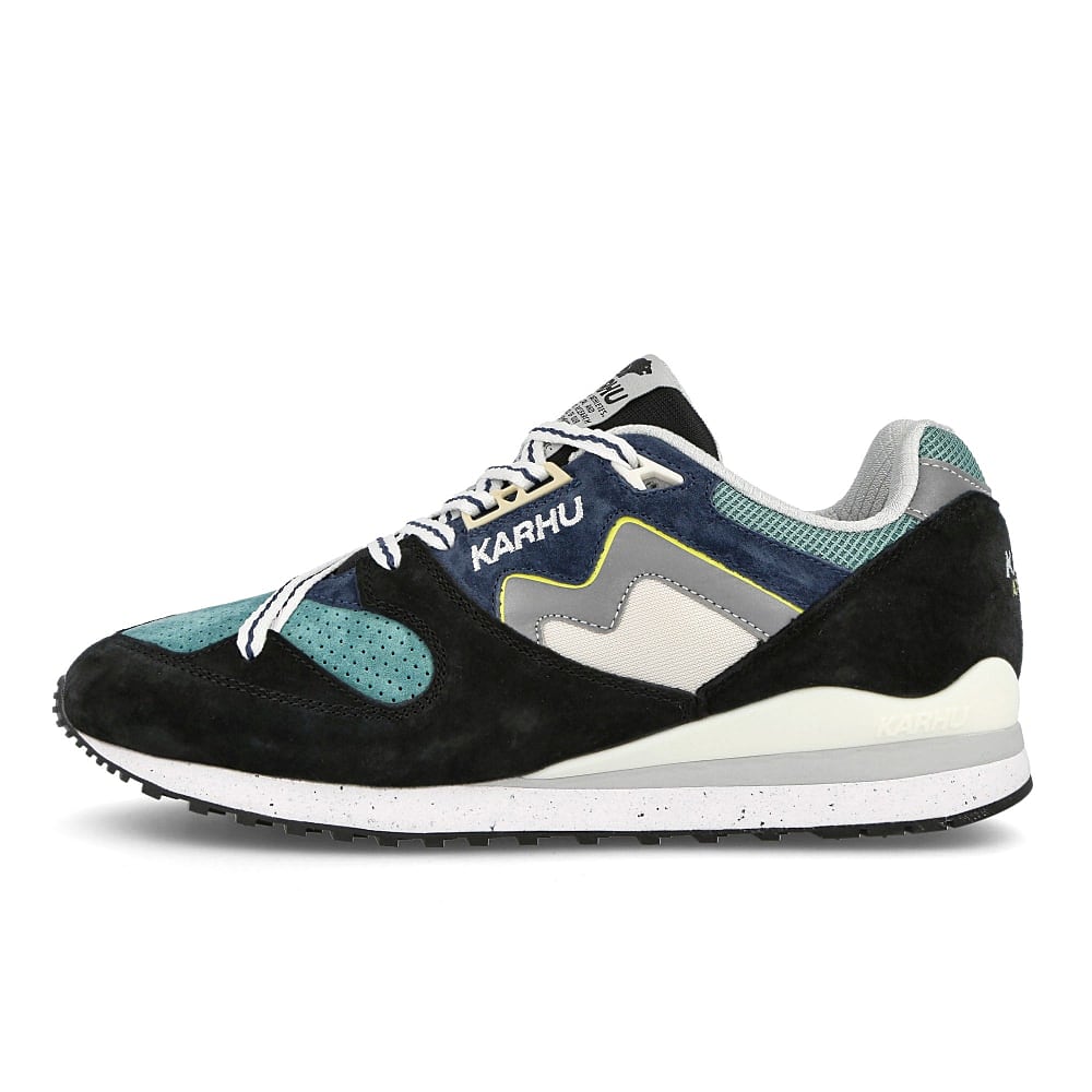 Karhu synchron classic Jet Black-Blue Wing Teal Sneakers F802656 | Overkill