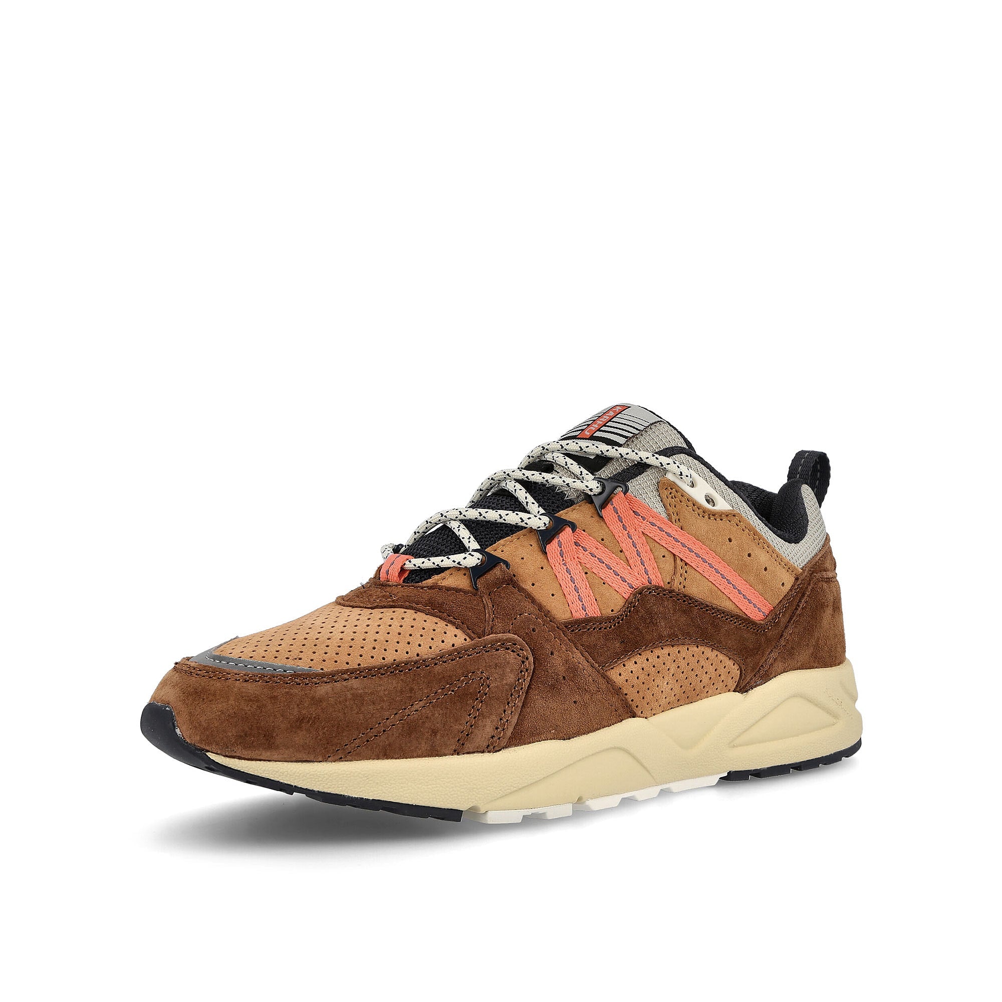 Karhu fusion 2.0 Rubber-Cadmium Orange Sneakers Close Up | Overkill