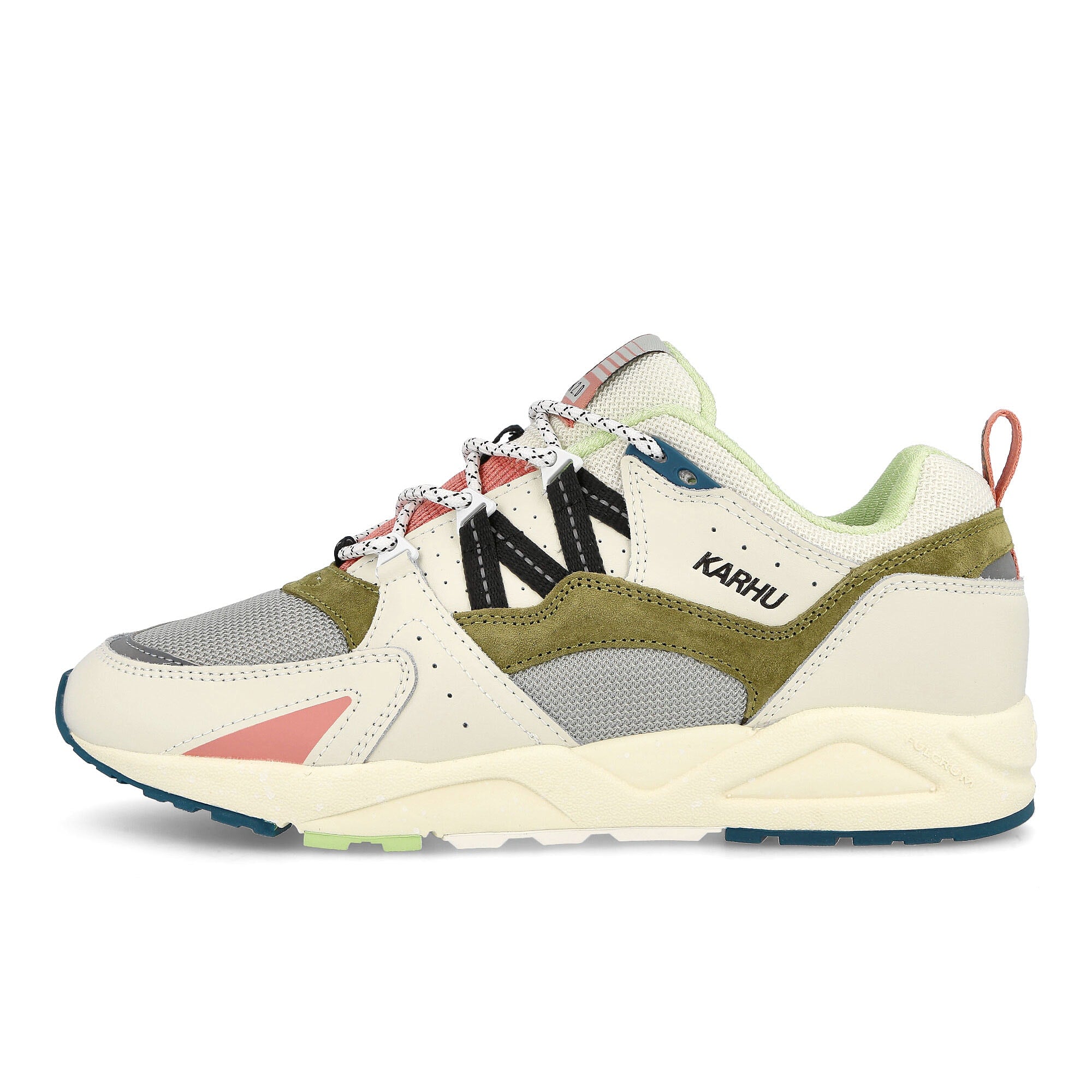 Karhu fusion 2.0 Lily White-Green Moss Sneakers F804118 | Overkill