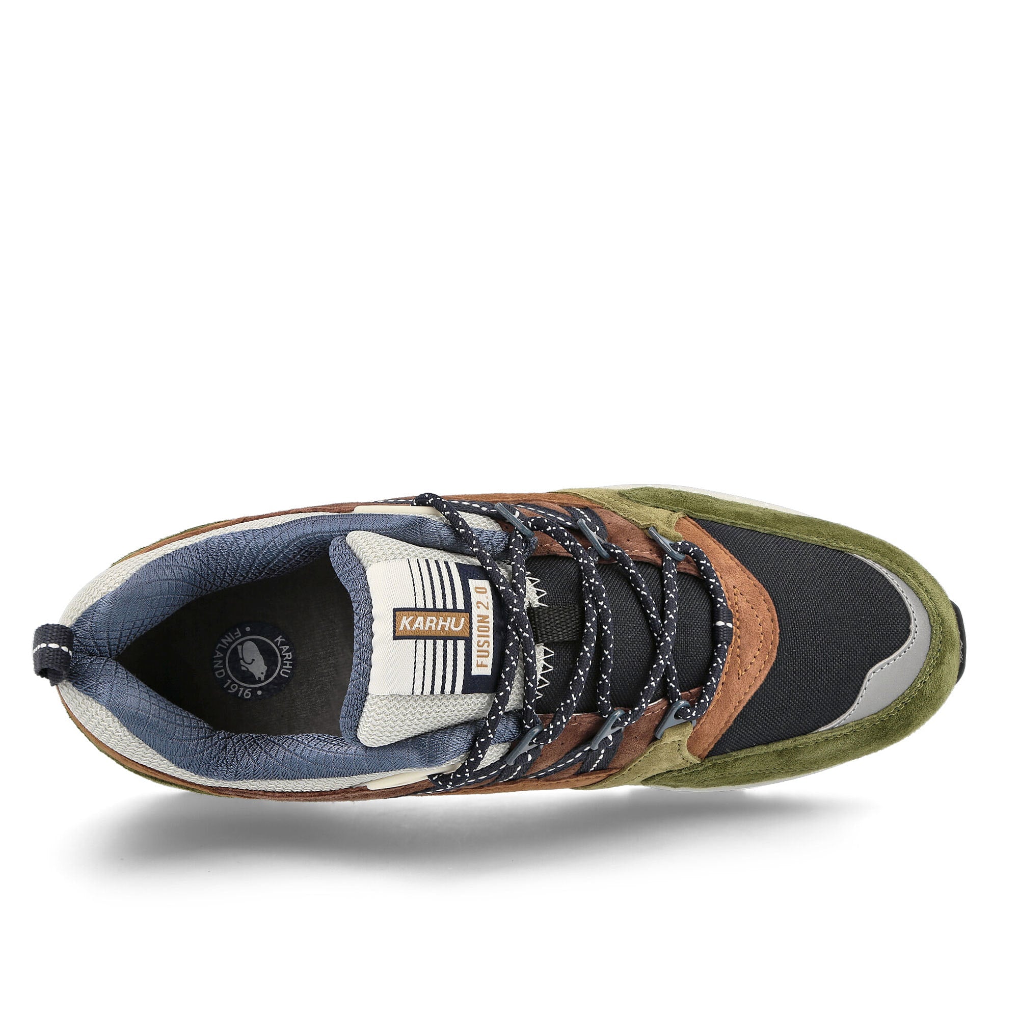 Karhu Fusion 2.0 Avocado-Brown Sugar Low Top Sneakers Detailfoto | Overkill