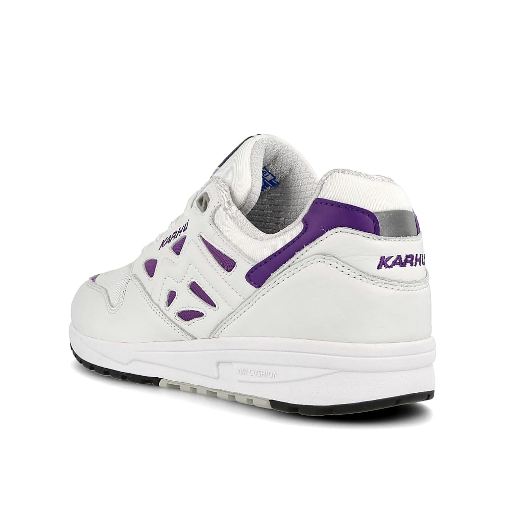 Karhu legacy Bright White-Tillandsia Purple Low Top Sneakers Material | Overkill