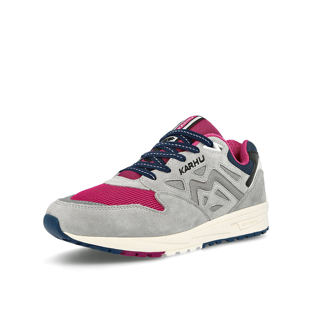 Karhu legacy 96 Gray Violet-Very Berry Sneakers Close Up | Overkill