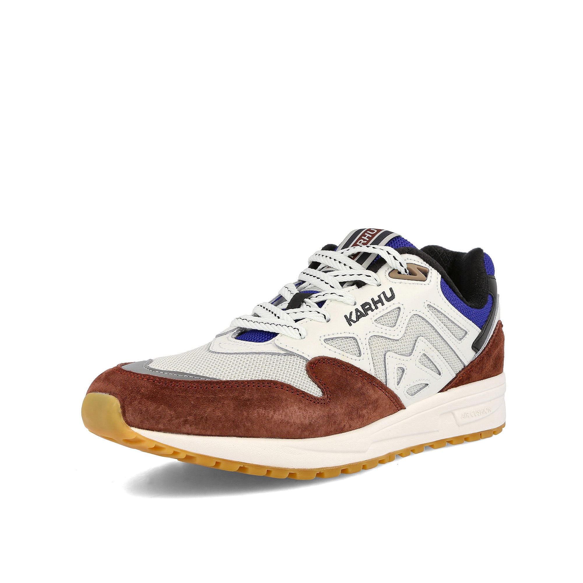 Karhu legacy 96 Fudgesickle-Bright White Low Top Sneakers Close Up | Overkill