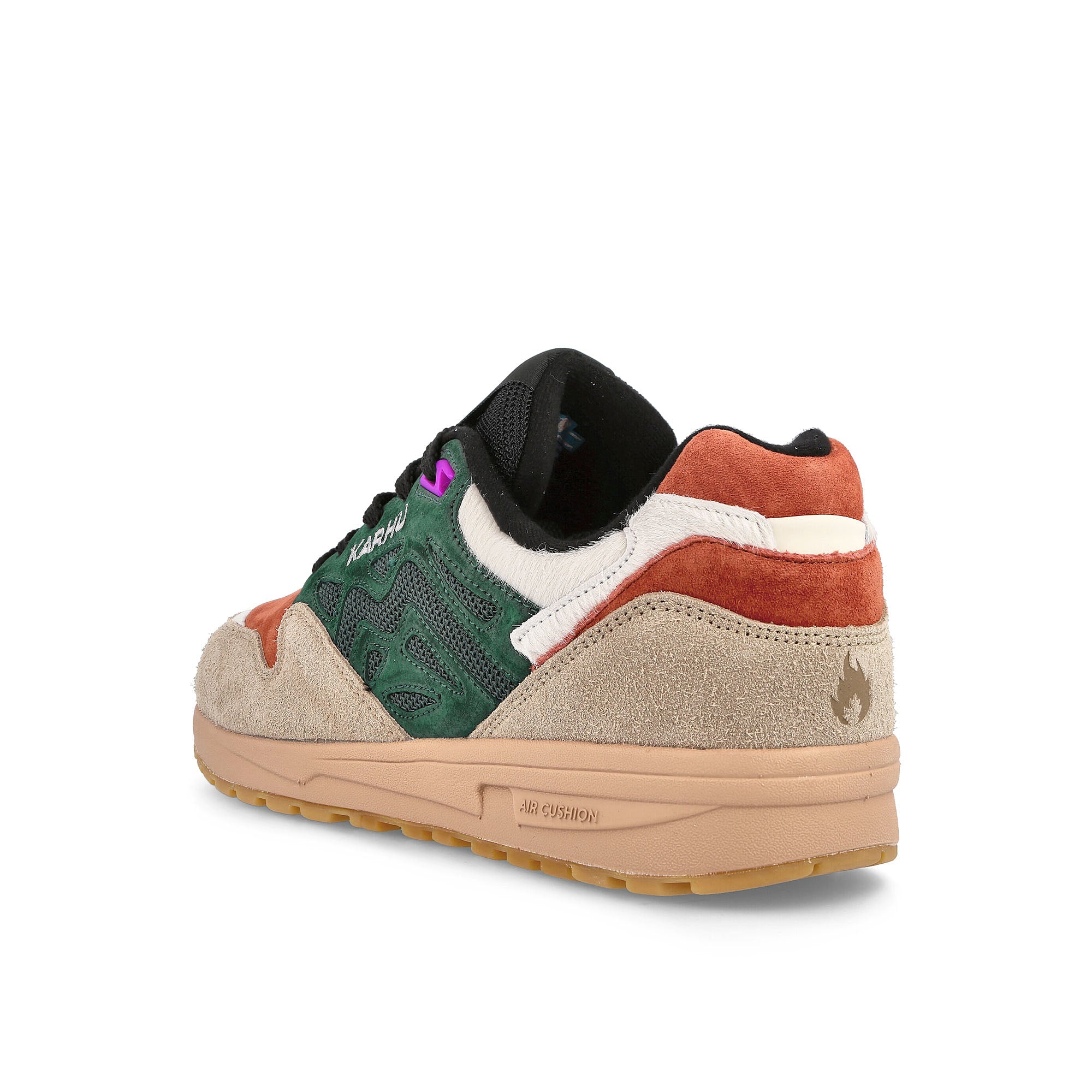 Karhu Hanon x Karhu Legacy 96 Smoke Gray-Trekking Green Sneakers Material | Overkill