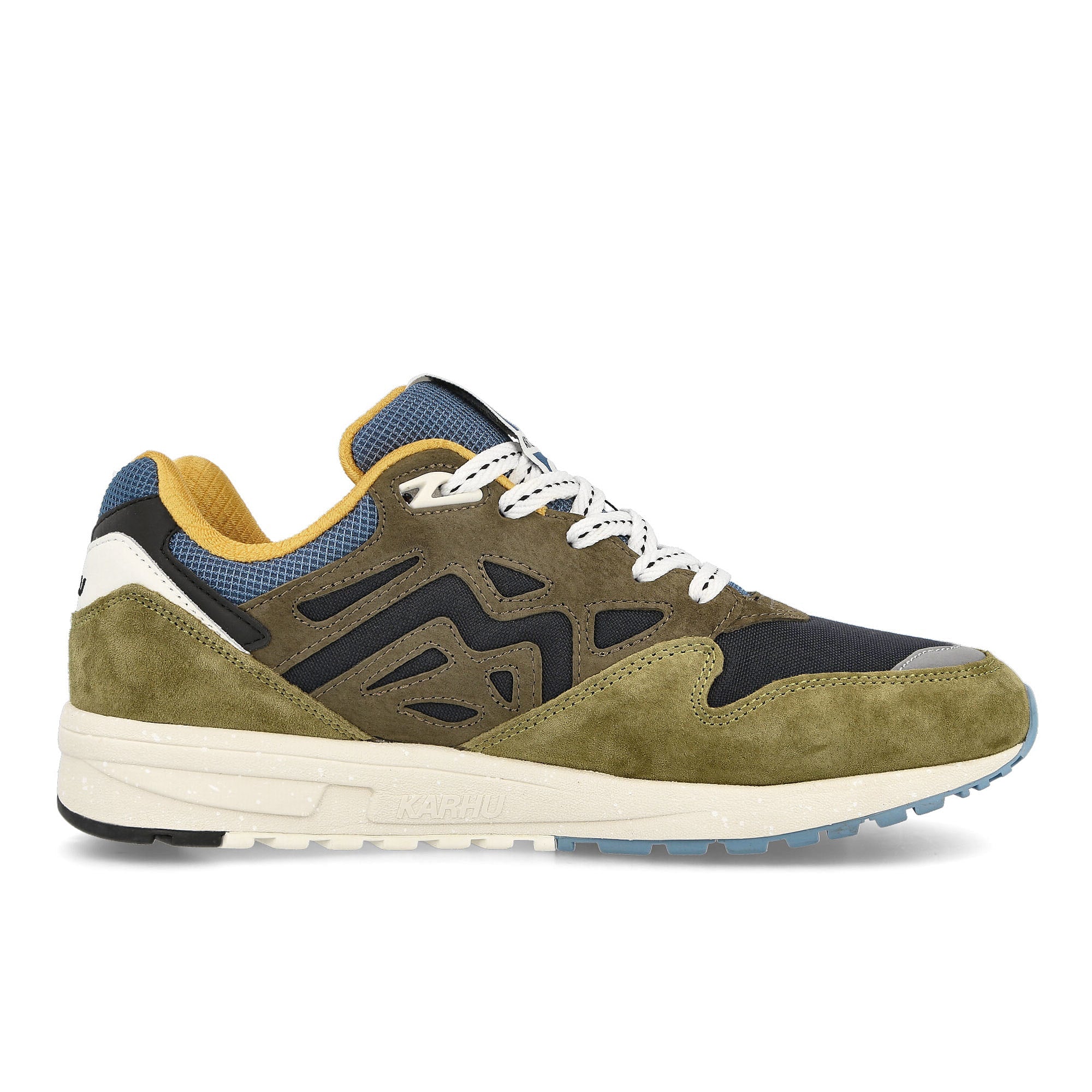 Karhu Legacy 96 Green Moss-India Ink Low Top Sneakers Silhouette | Overkill