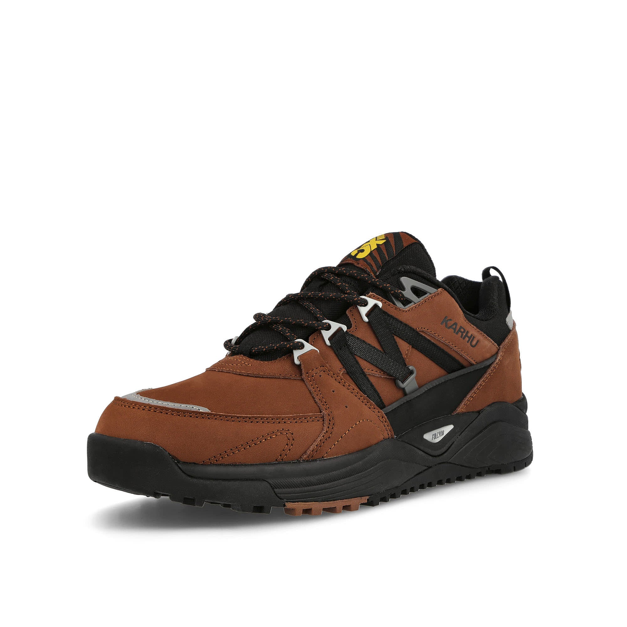 Karhu Fusion XC Aztec-Jet Black Low Top Sneakers Close Up | Overkill