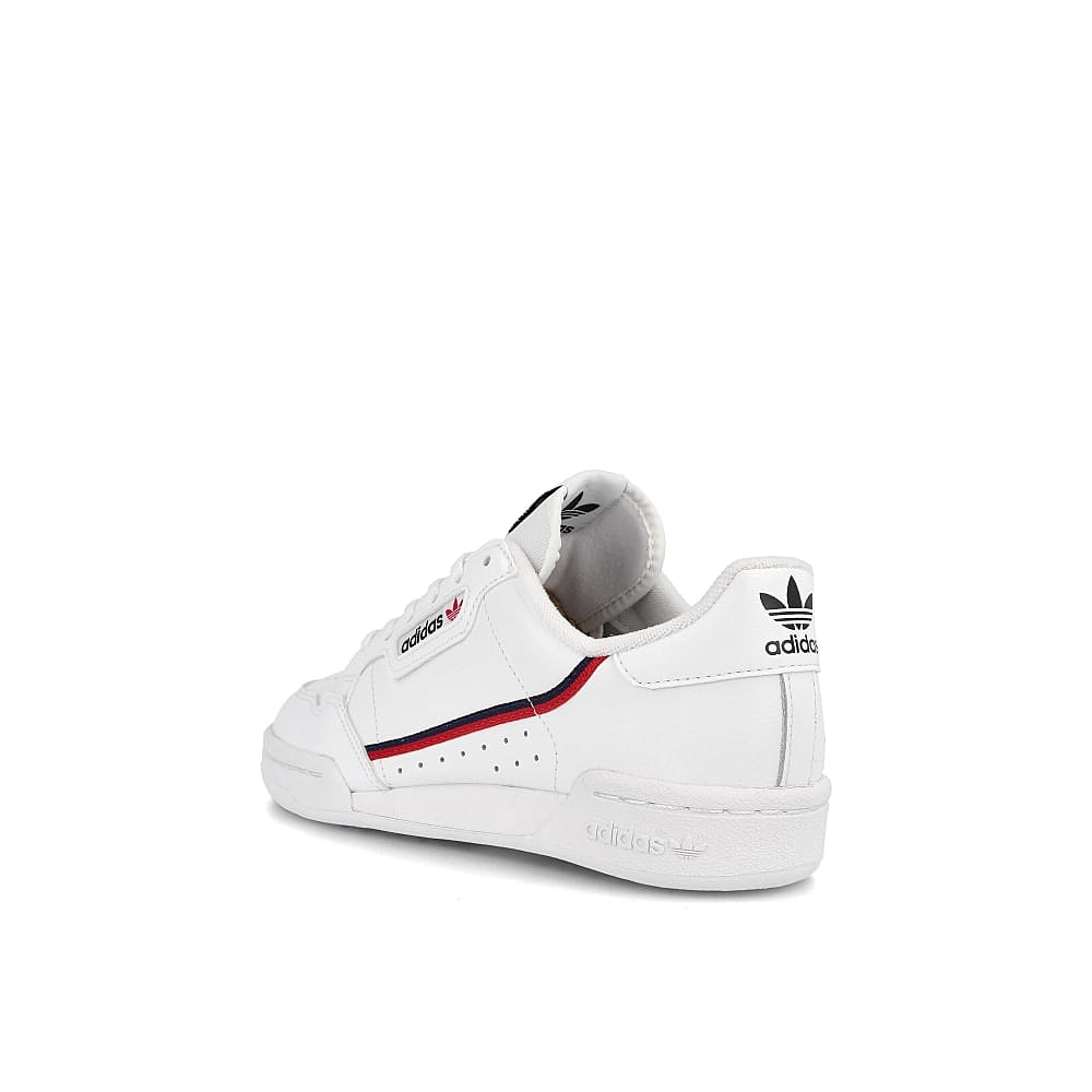 adidas continental 80 junior Footwear White / Scarlet / Collegiate Navy Close-up | Overkill