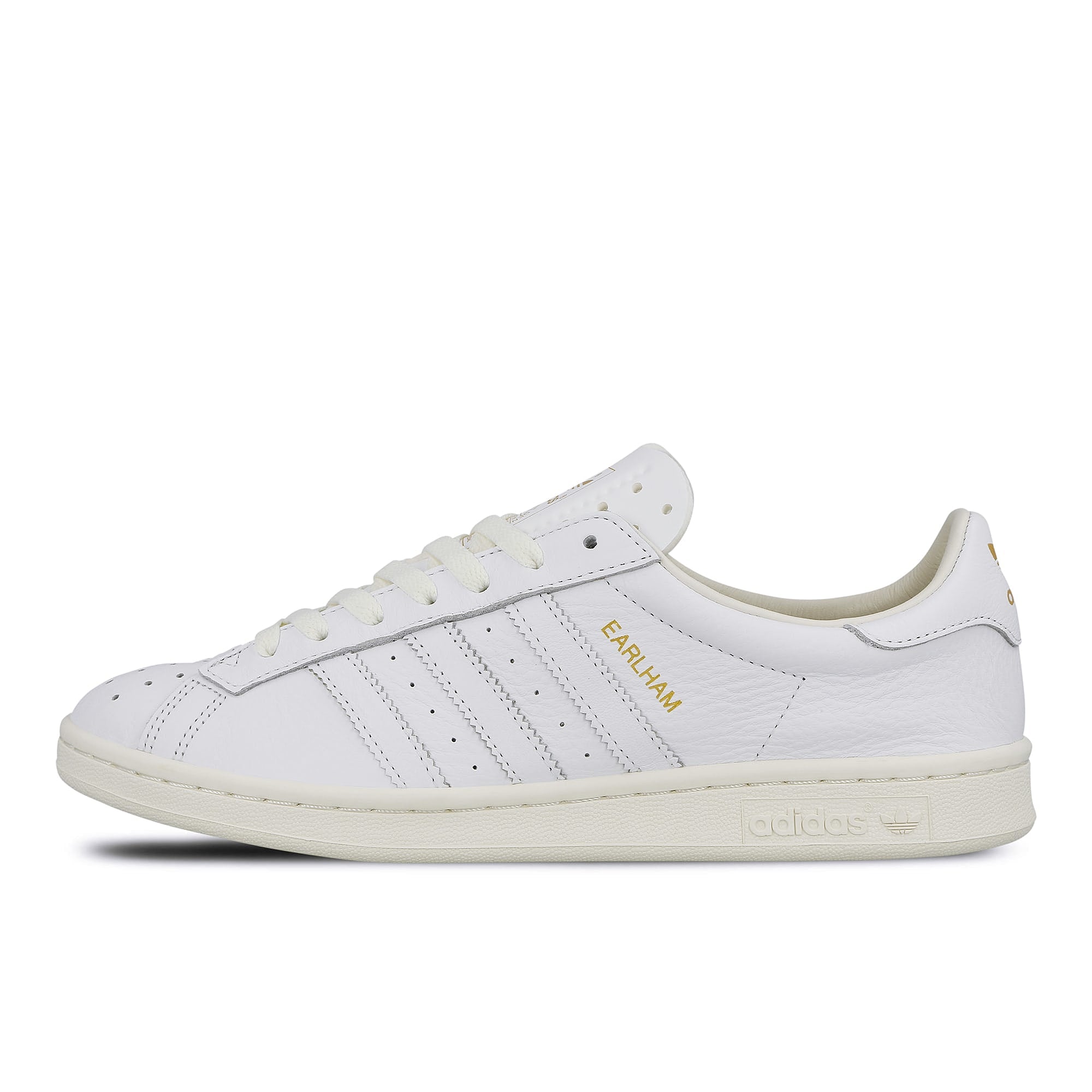 adidas earlham spzl Off White-Cloud White-Gold Metallic Sneakers F99866 | Overkill