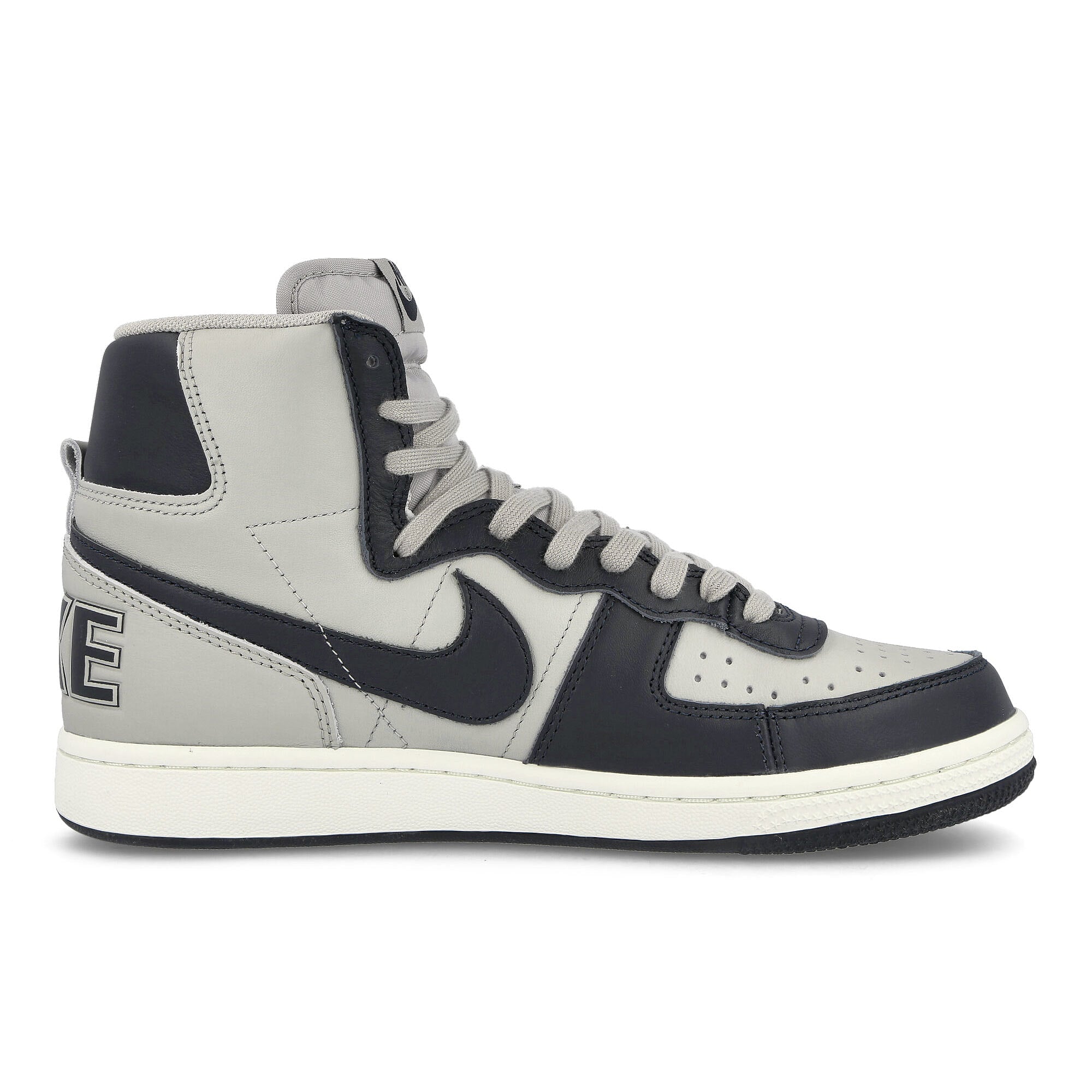 Nike Terminator High Granite-Dark Obsidian - Sail High Top Sneakers Silhouette | Overkill