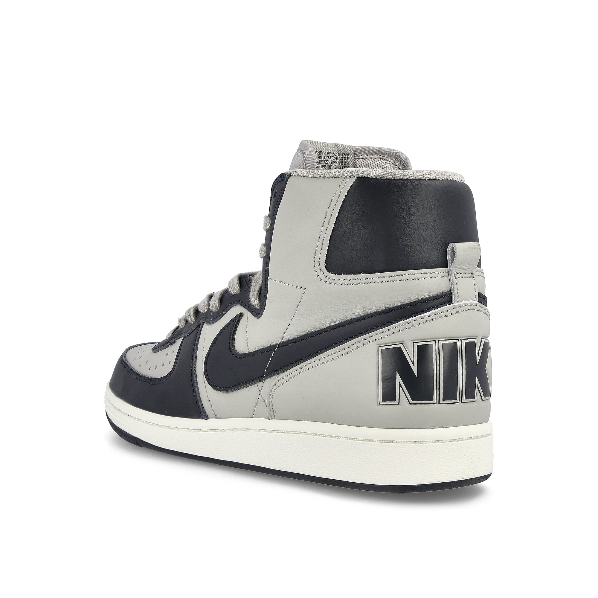 Nike Terminator High Granite-Dark Obsidian - Sail High Top Sneakers Material | Overkill
