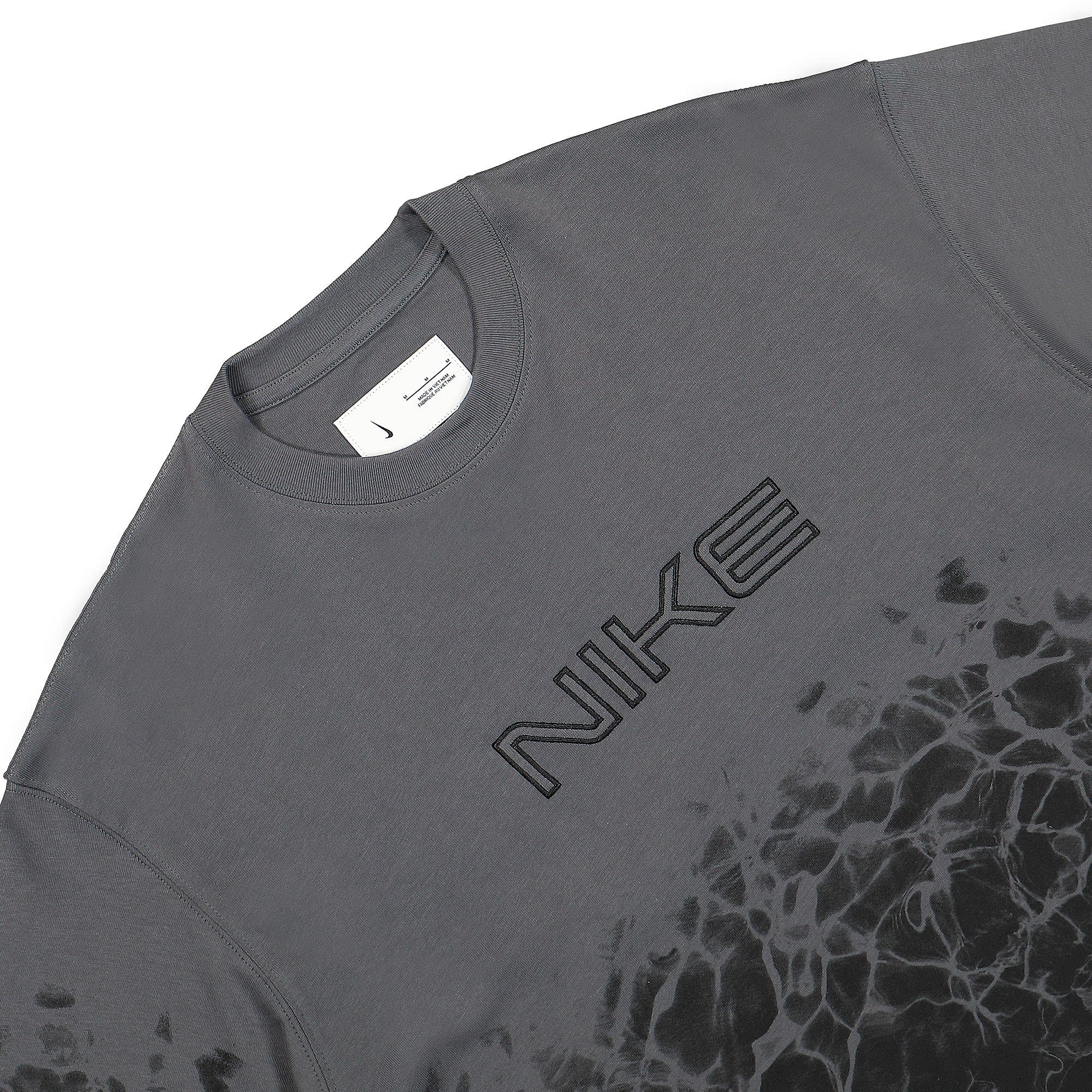 Nike NRG Kukini Long Sleeve Tee Iron Grey / Black / Black Longsleeves Close-up | Overkill