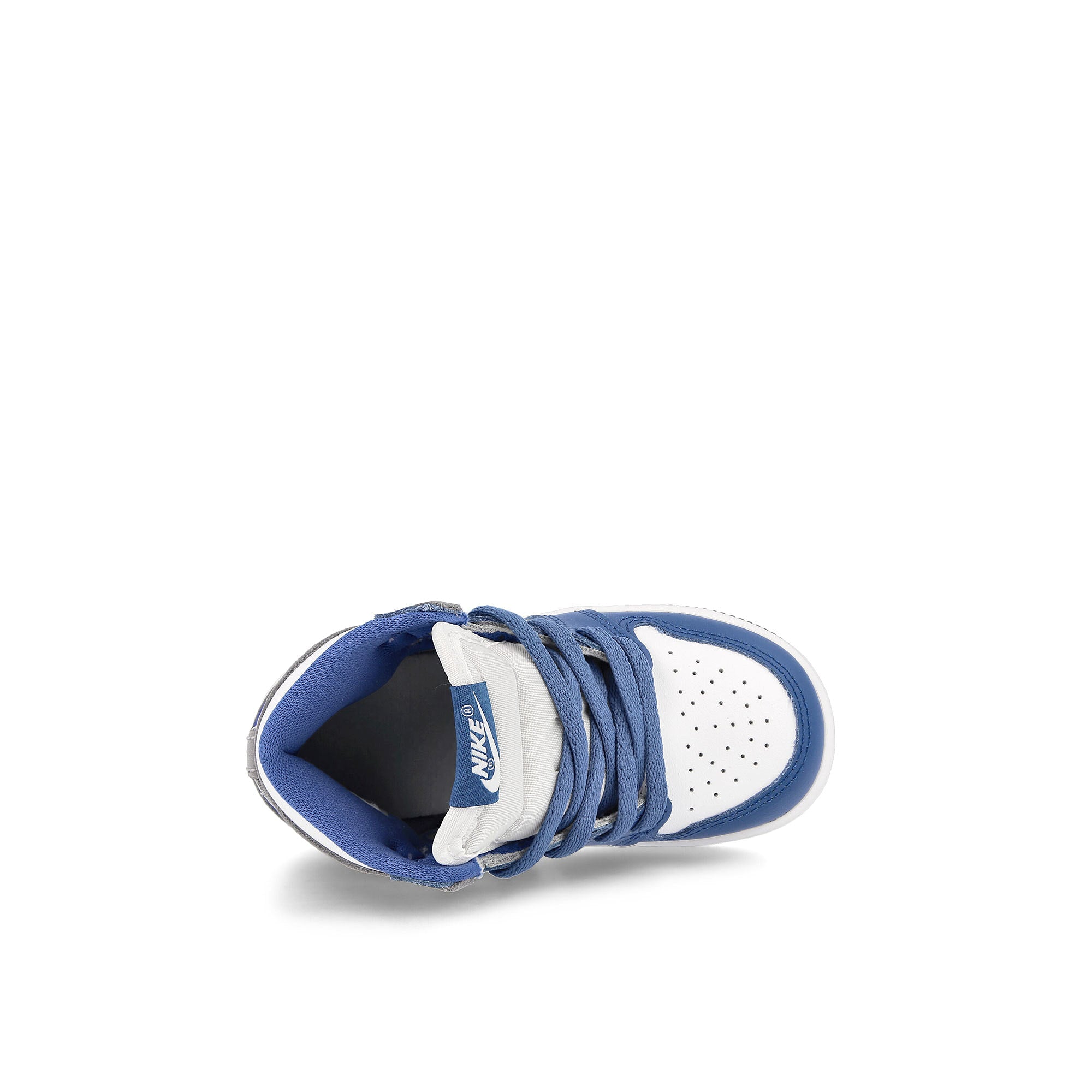 Jordan Air Jordan 1 Retro High OG TD True Blue-White - Cement Grey High Top Sneakers Detailfoto | Overkill